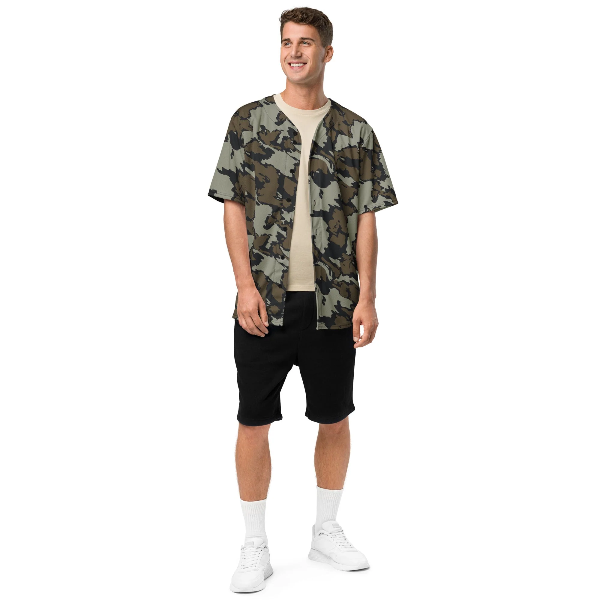 Shadow Timber CAMO Unisex Baseball Jersey - Image 14