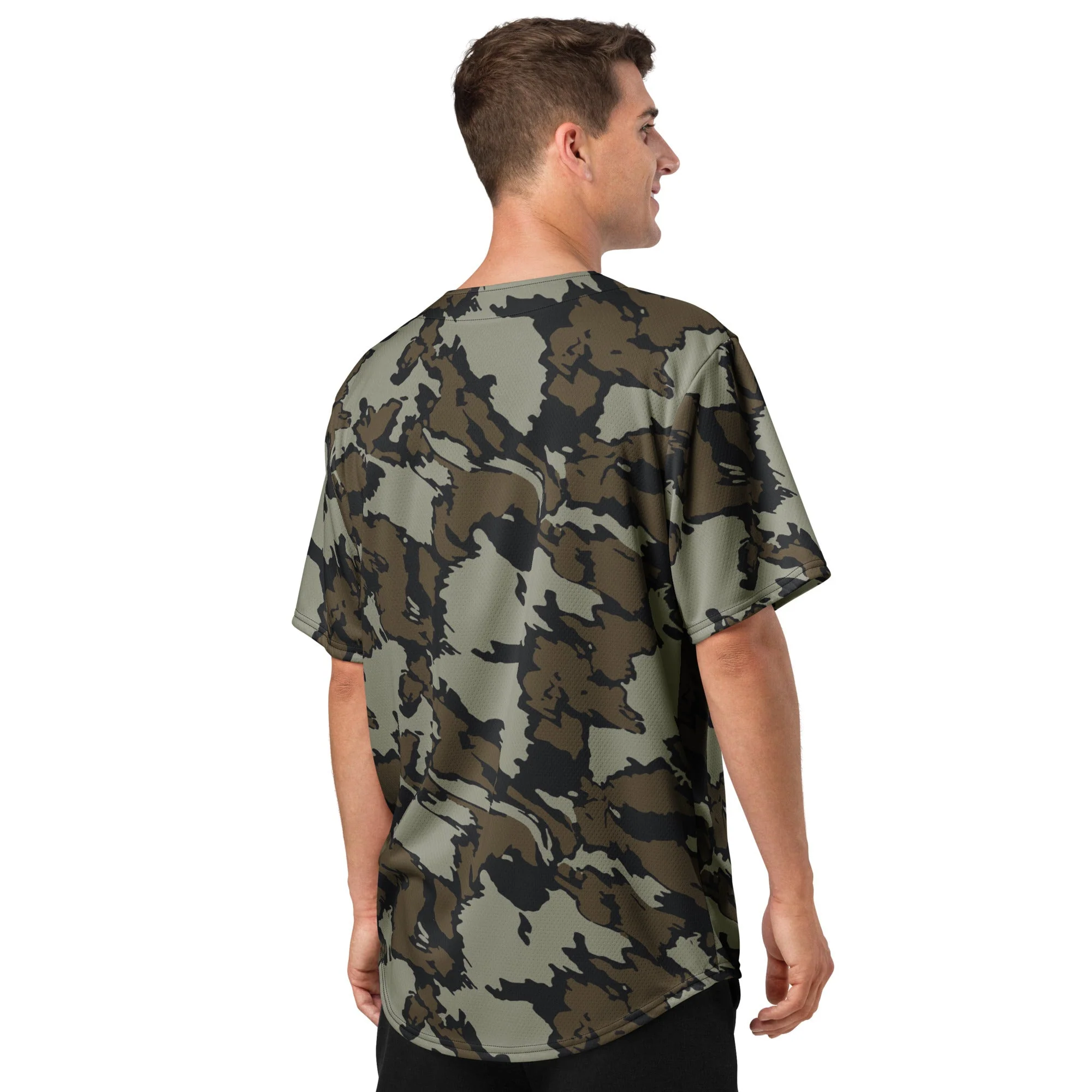 Shadow Timber CAMO Unisex Baseball Jersey - Image 8
