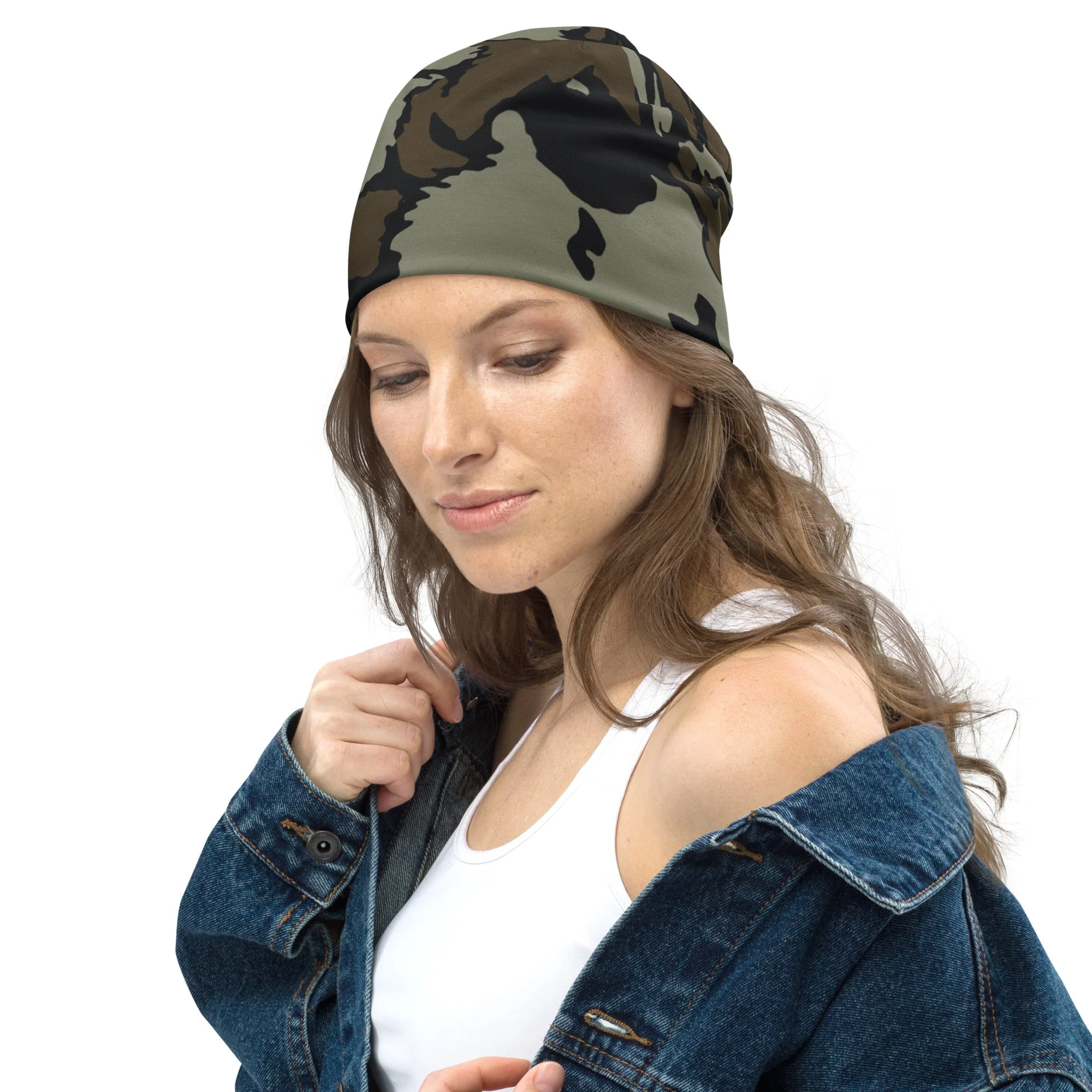 Shadow Timber CAMO Beanie - Image 3