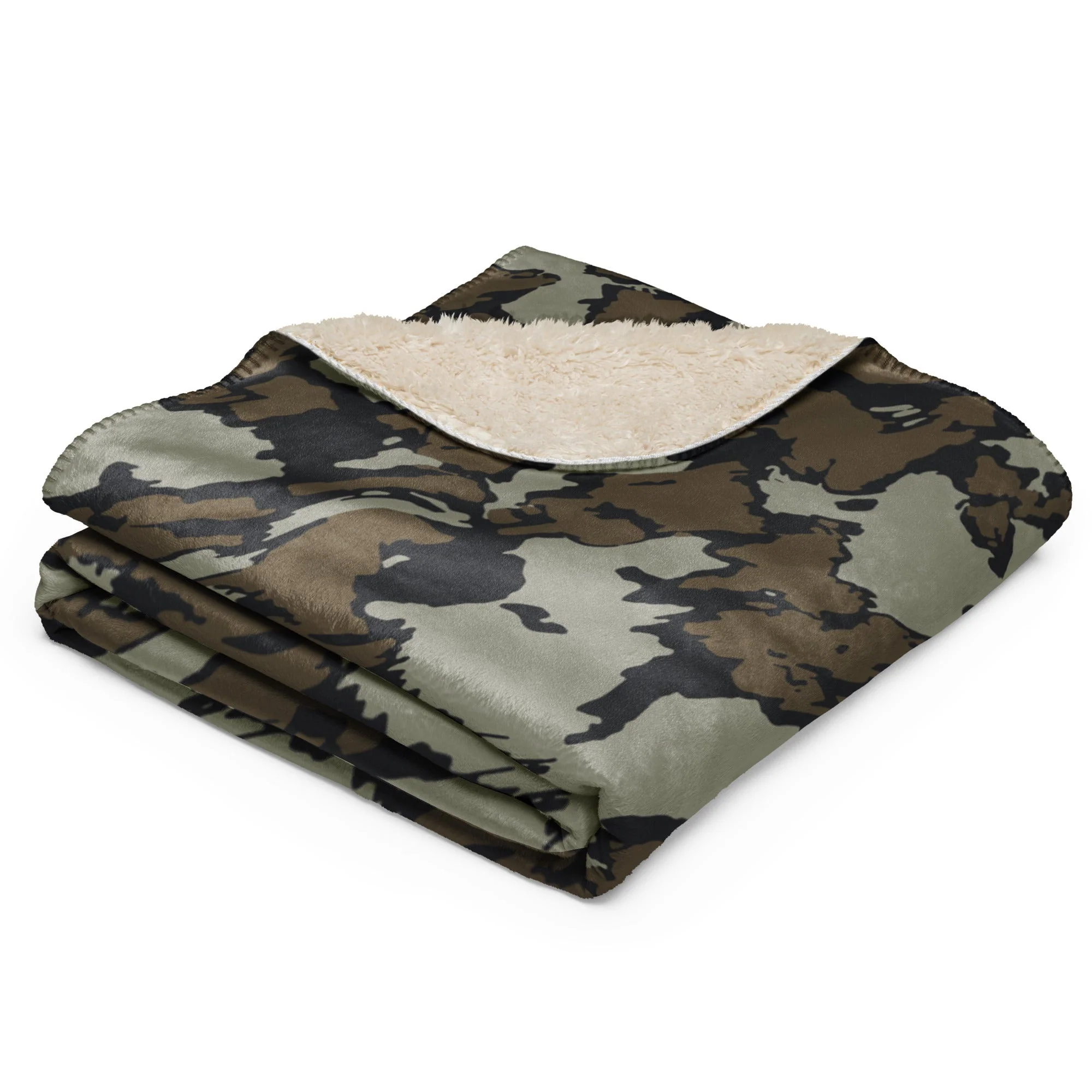 Shadow Timber CAMO Sherpa Blanket - Image 4