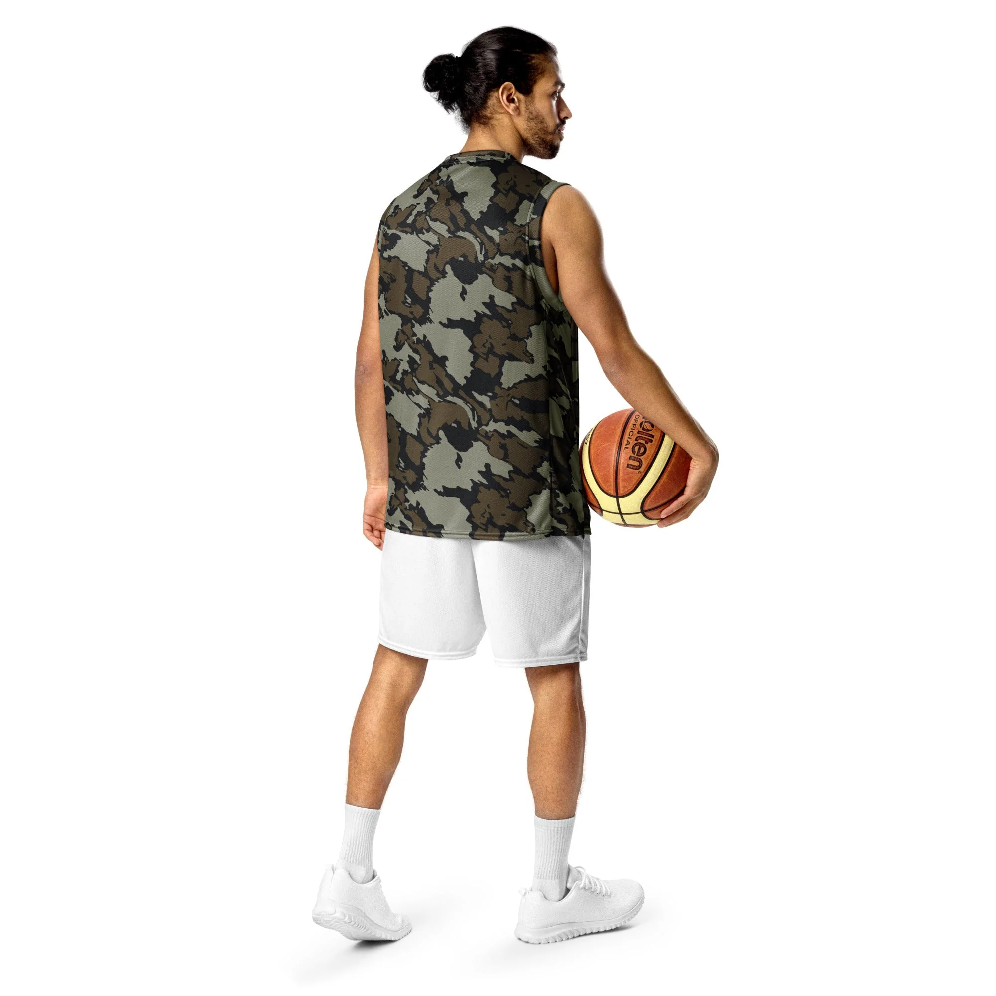 Shadow Timber CAMO Unisex Basketball Jersey - Image 4