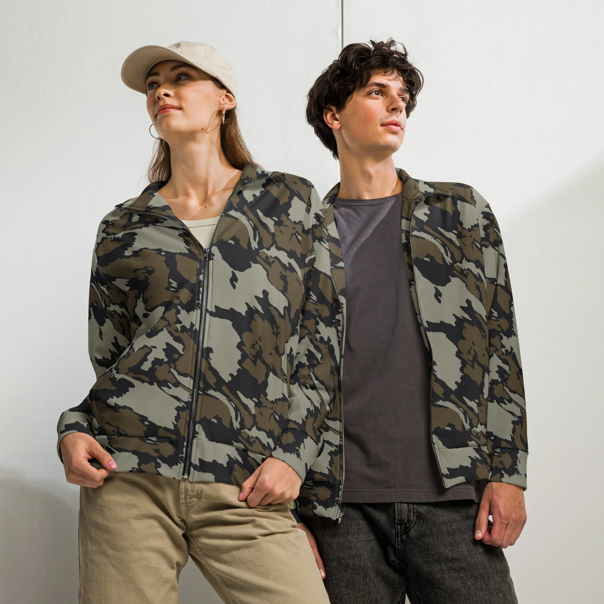 Shadow Timber CAMO Unisex Track Jacket