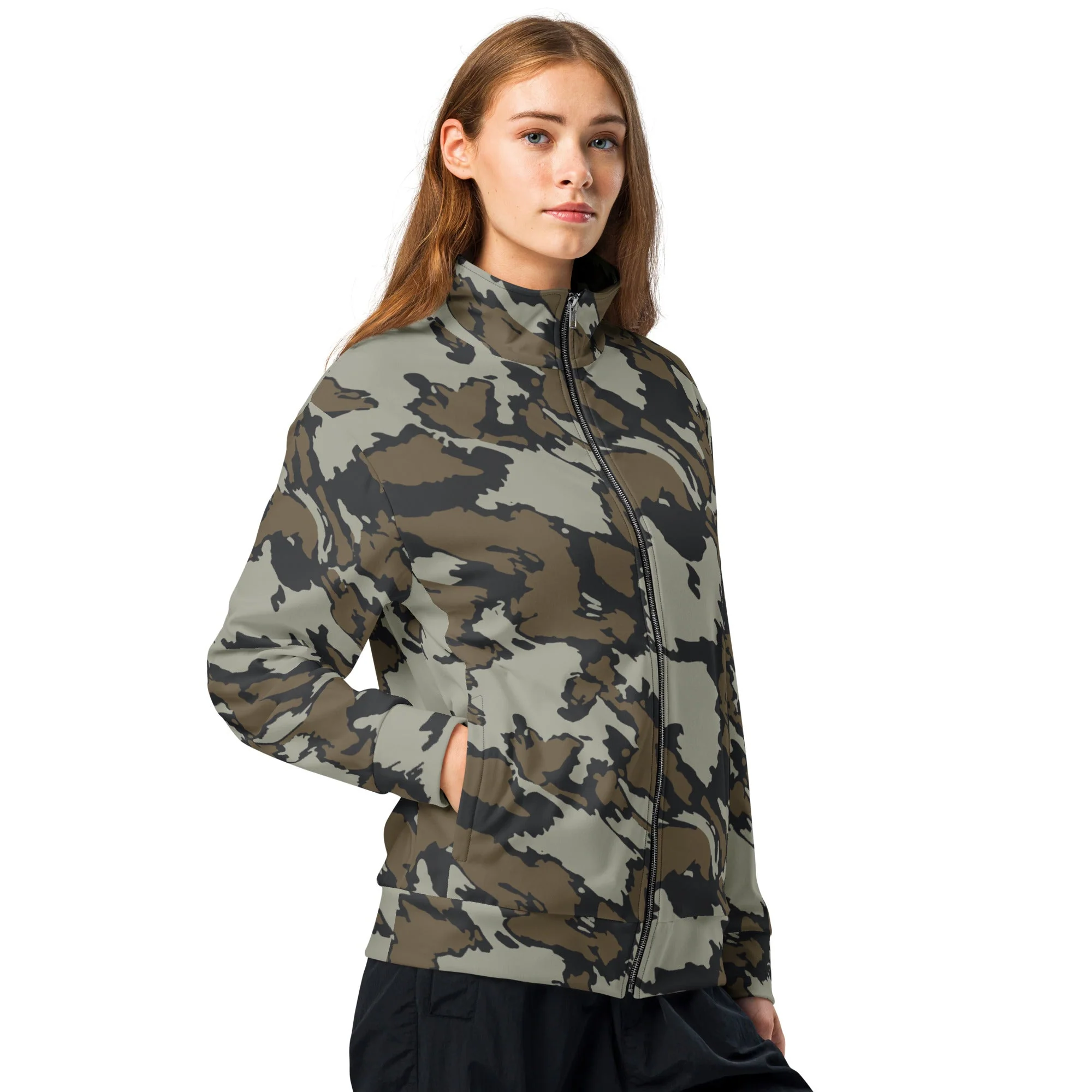 Shadow Timber CAMO Unisex Track Jacket - Image 4