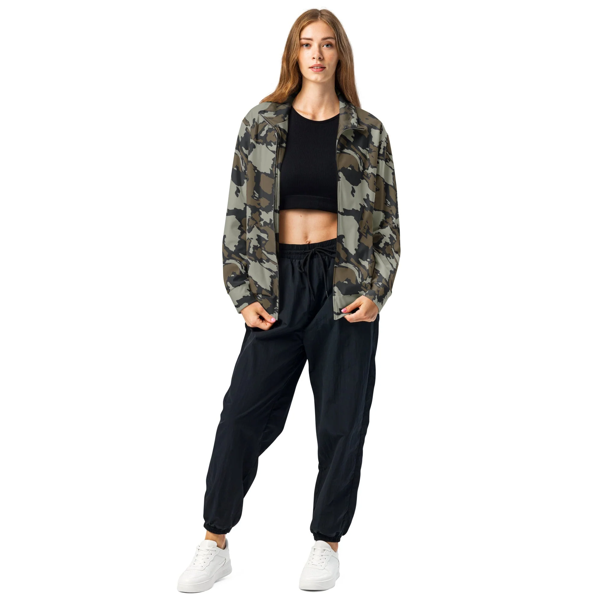 Shadow Timber CAMO Unisex Track Jacket - Image 5