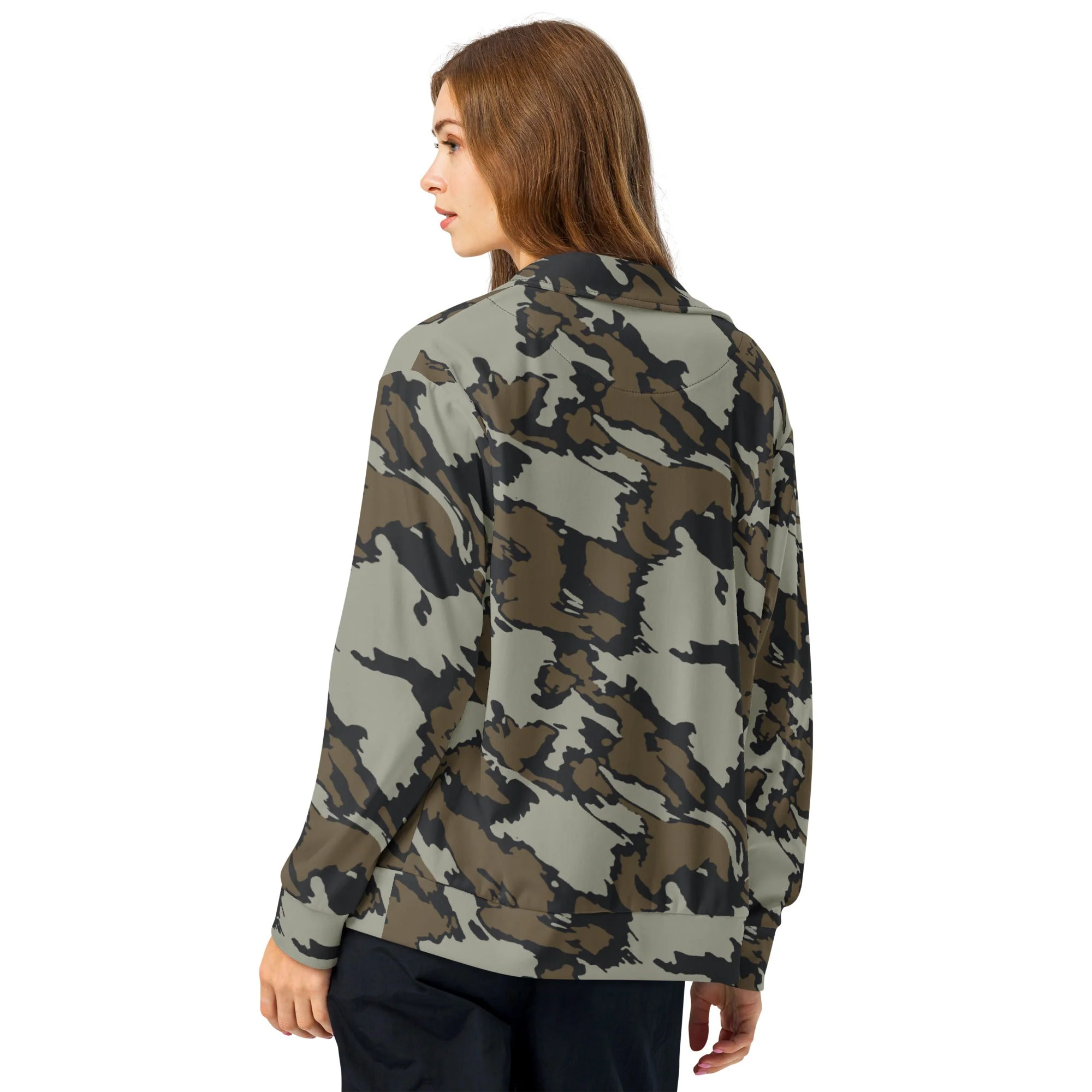 Shadow Timber CAMO Unisex Track Jacket - Image 6
