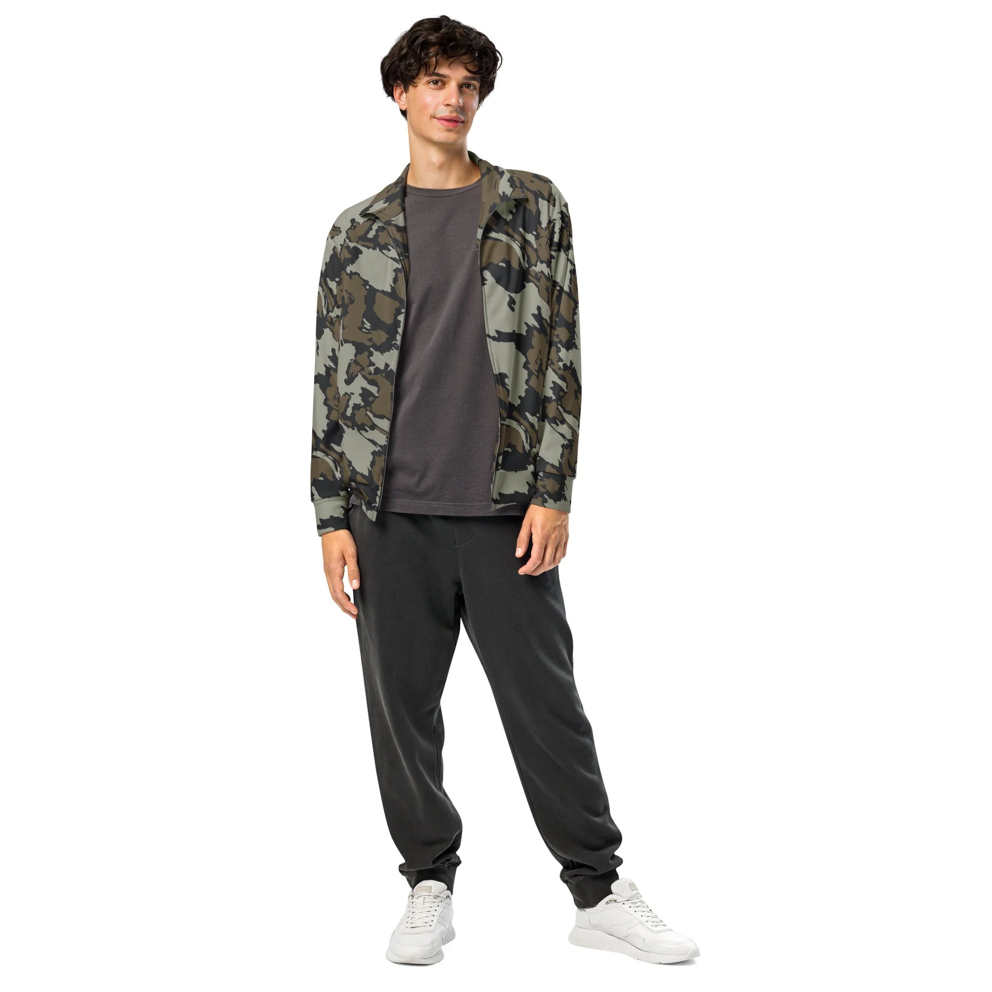 Shadow Timber CAMO Unisex Track Jacket - Image 9