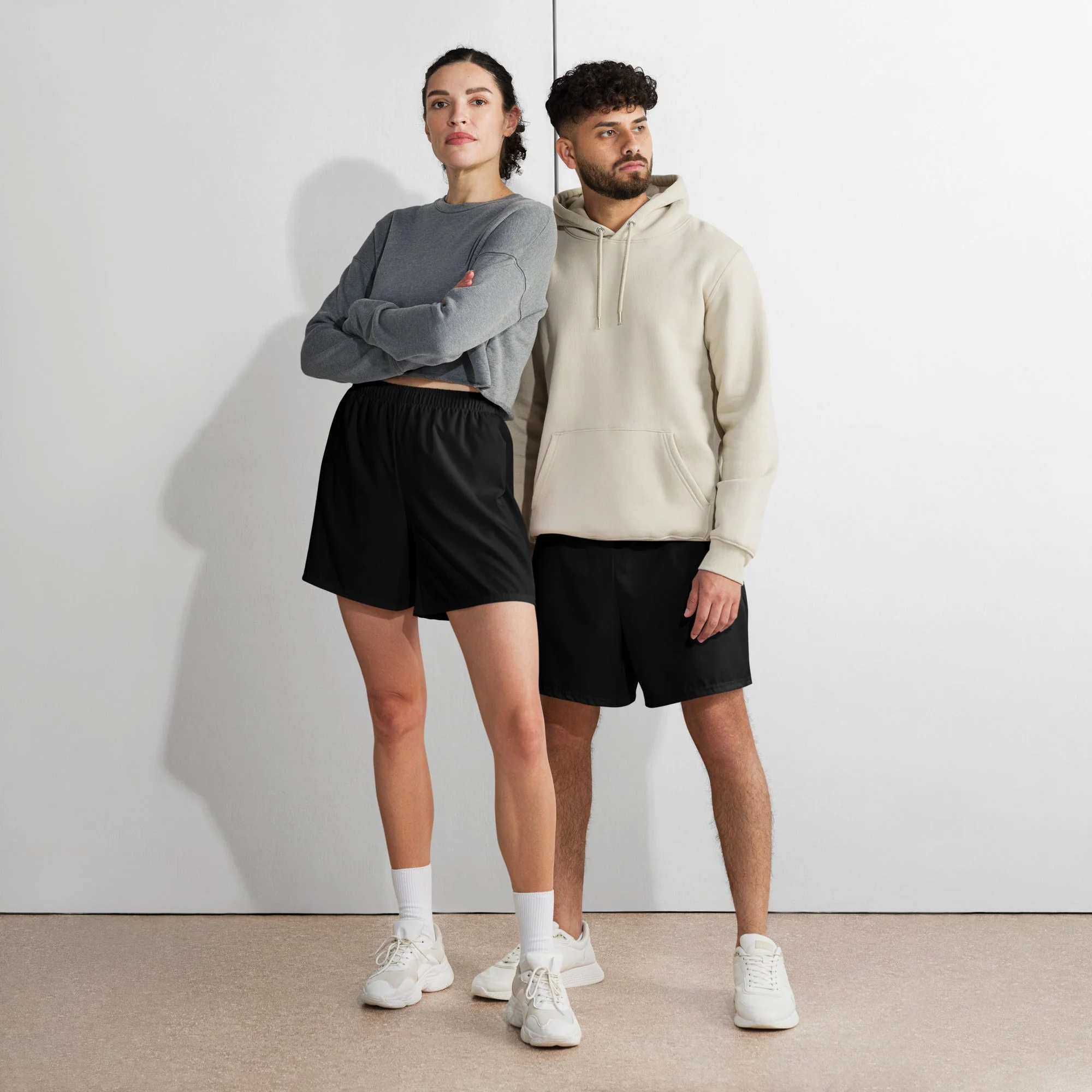 Solid Color Black Unisex Athletic Long Shorts Unisex Athletic Long Shorts Unisex Athletic Long Shorts Unisex Athletic Long Shorts Unisex Athletic Long Shorts Unisex Athletic Long Shorts Unisex Athletic Long Shorts Unisex Athletic Long Shorts - Image 2