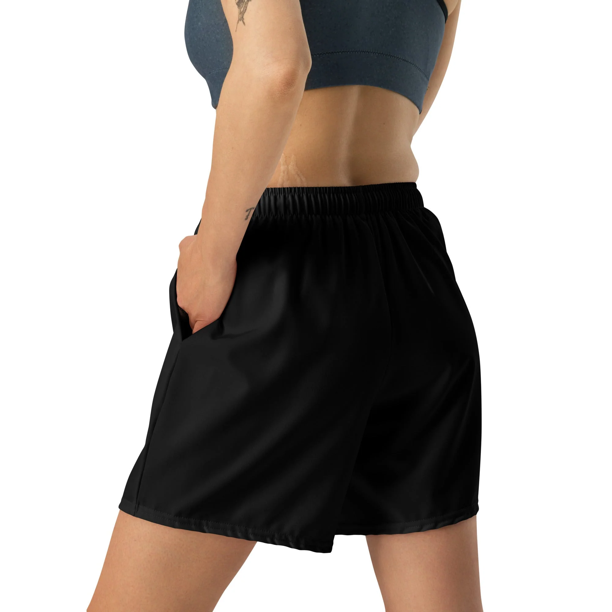 Solid Color Black Unisex Athletic Long Shorts Unisex Athletic Long Shorts Unisex Athletic Long Shorts Unisex Athletic Long Shorts Unisex Athletic Long Shorts Unisex Athletic Long Shorts Unisex Athletic Long Shorts Unisex Athletic Long Shorts - Image 3