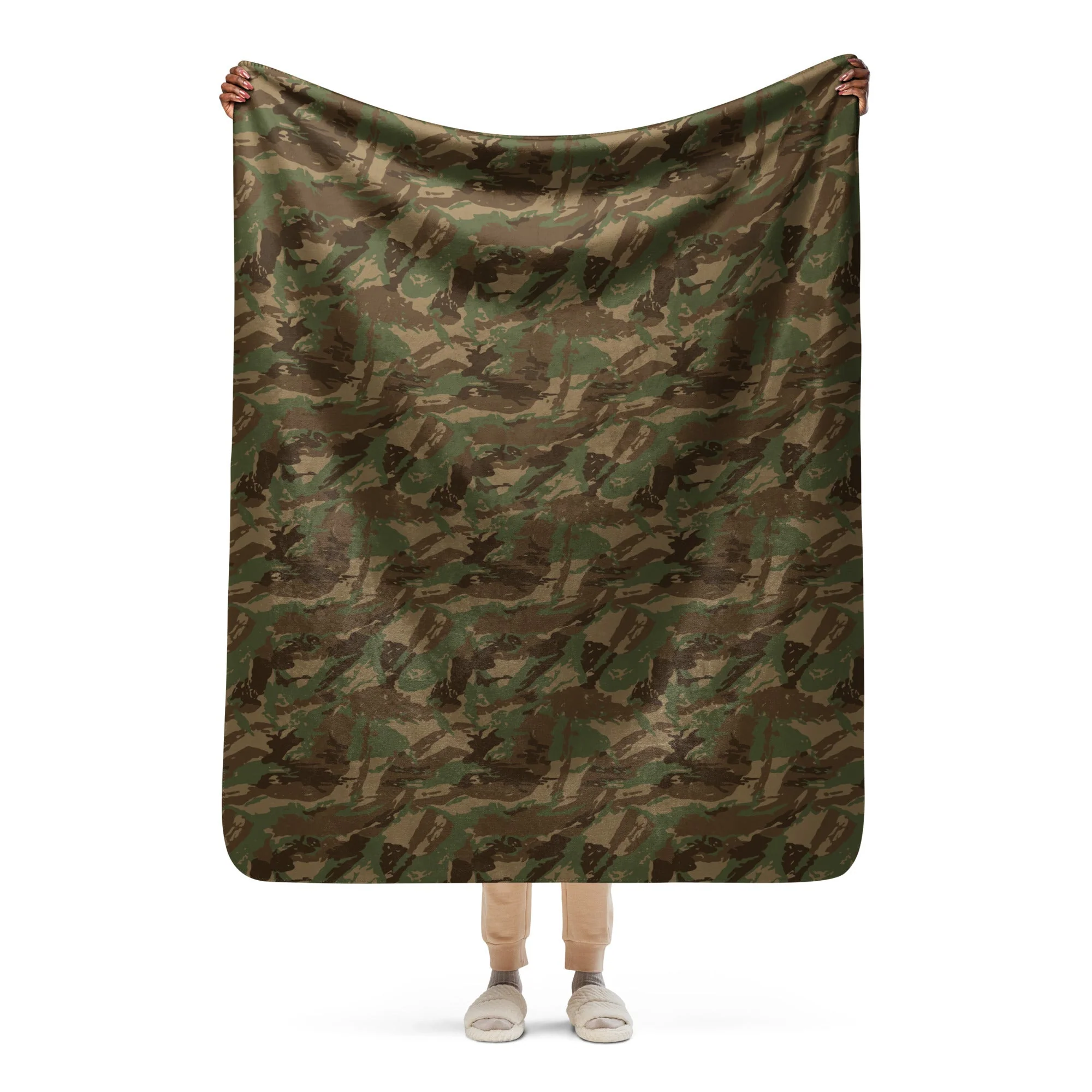 South African 32 Battalion CAMO Sherpa Blanket - Image 14
