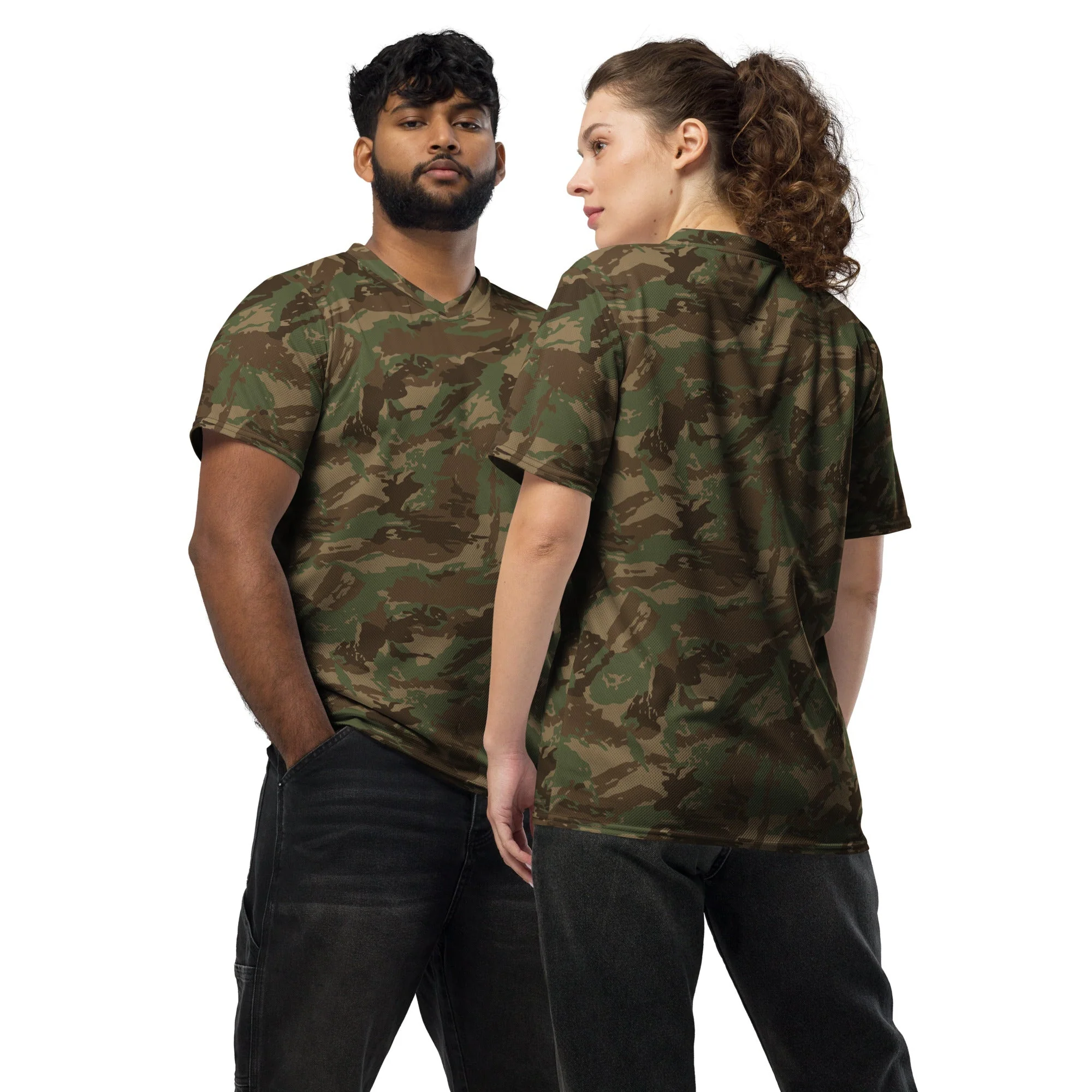 South African 32 Battalion CAMO Unisex Sports Jersey