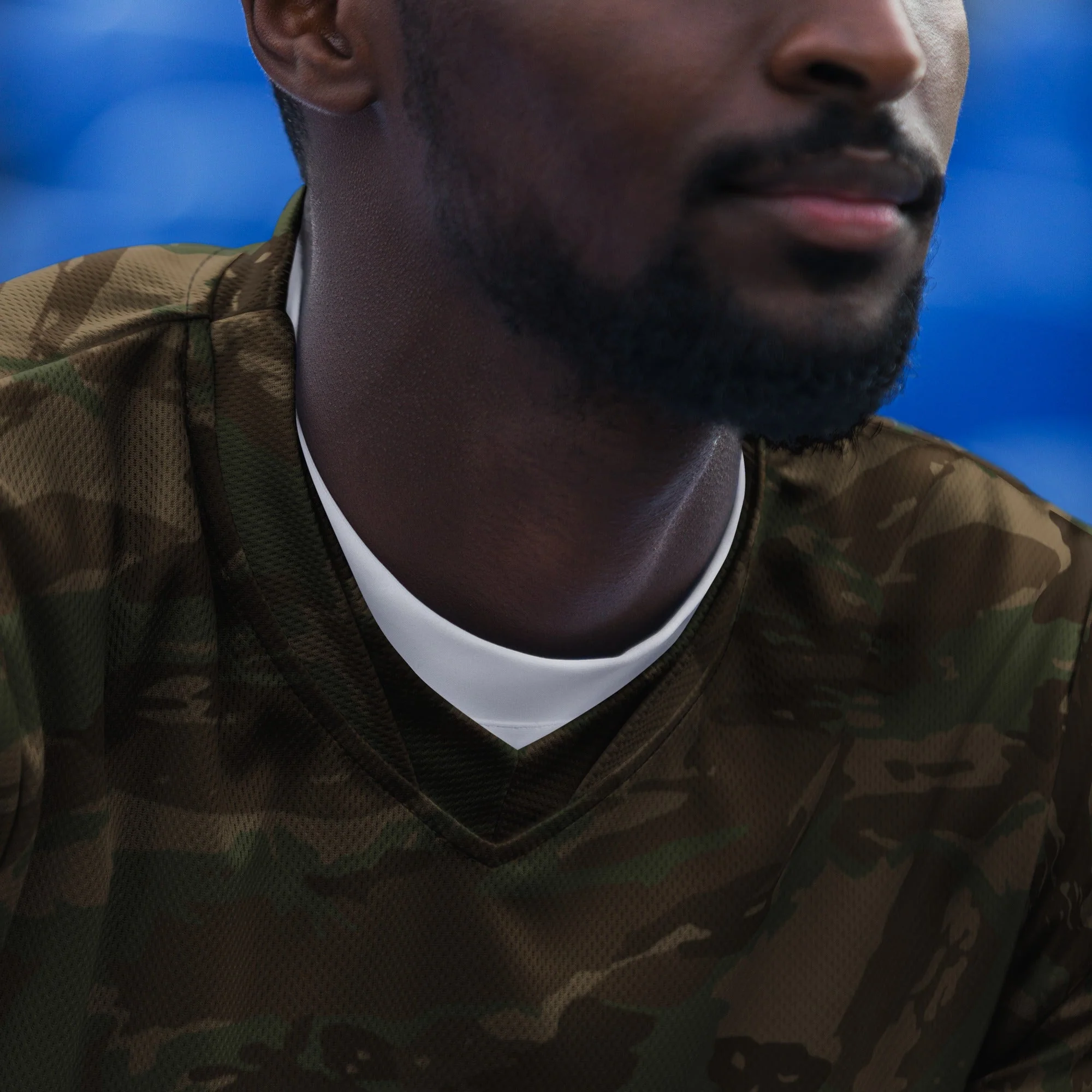 South African 32 Battalion CAMO Unisex Sports Jersey - Image 7