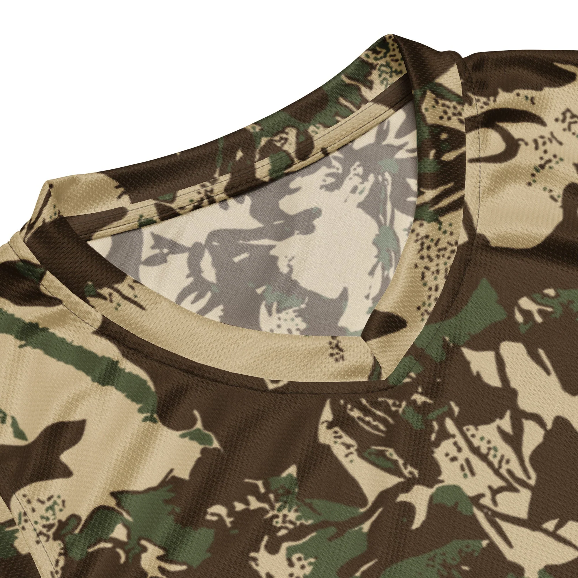 South African KOEVOET Police CAMO Unisex Basketball Jersey - Image 4