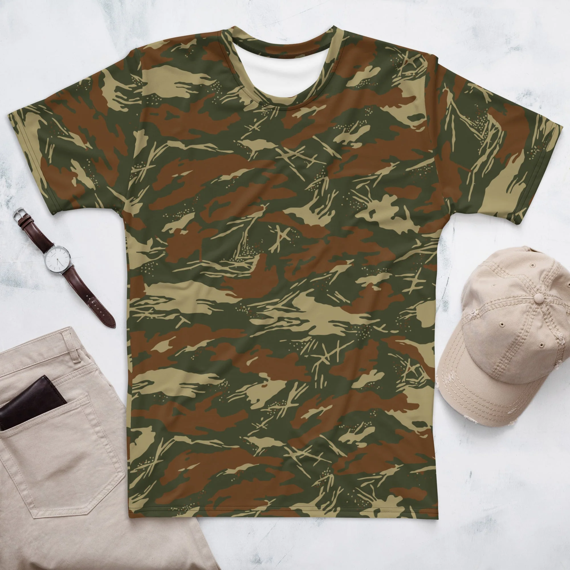 South African SWAPOL Koevoet CAMO Mens T-Shirt