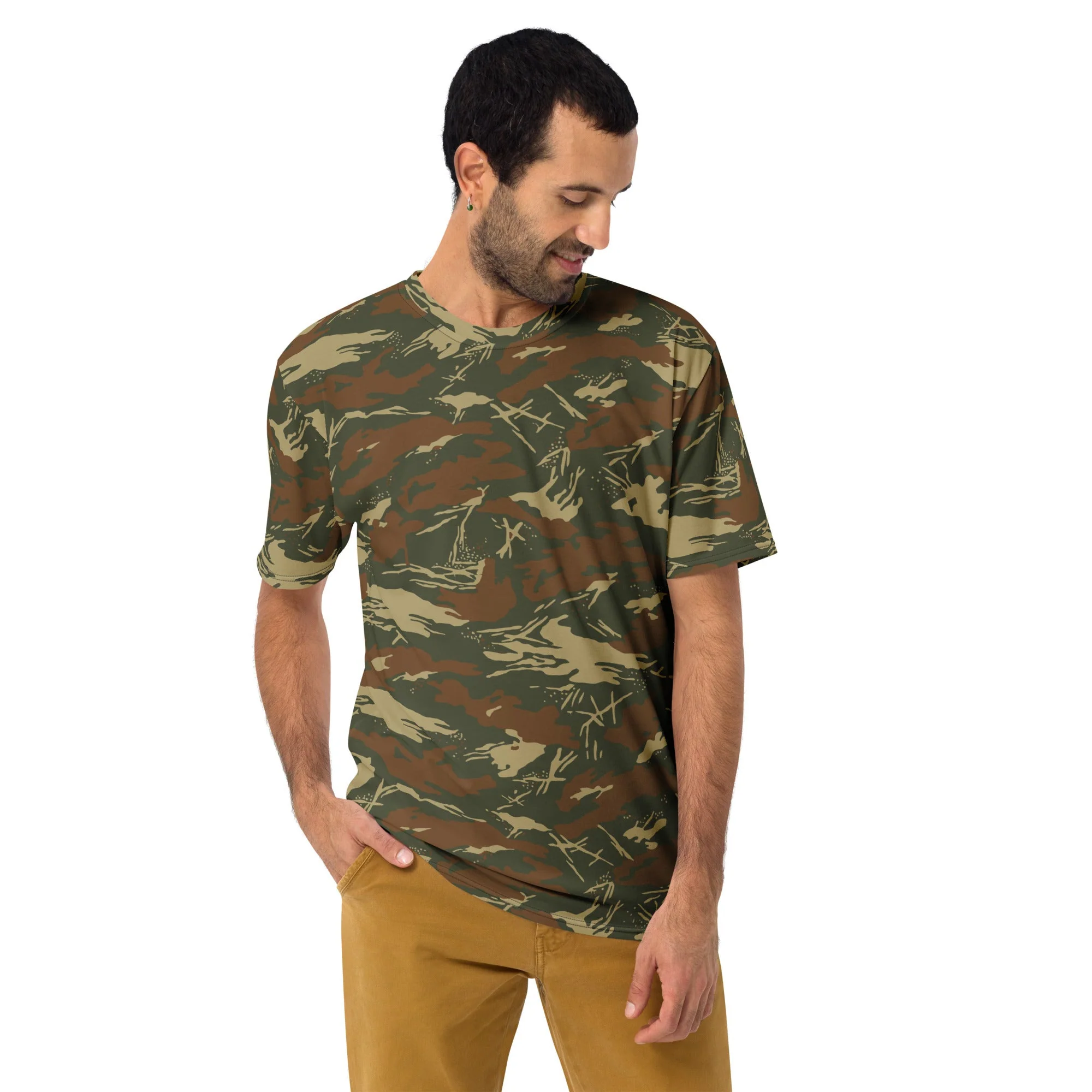 South African SWAPOL Koevoet CAMO Mens T-Shirt - Image 2