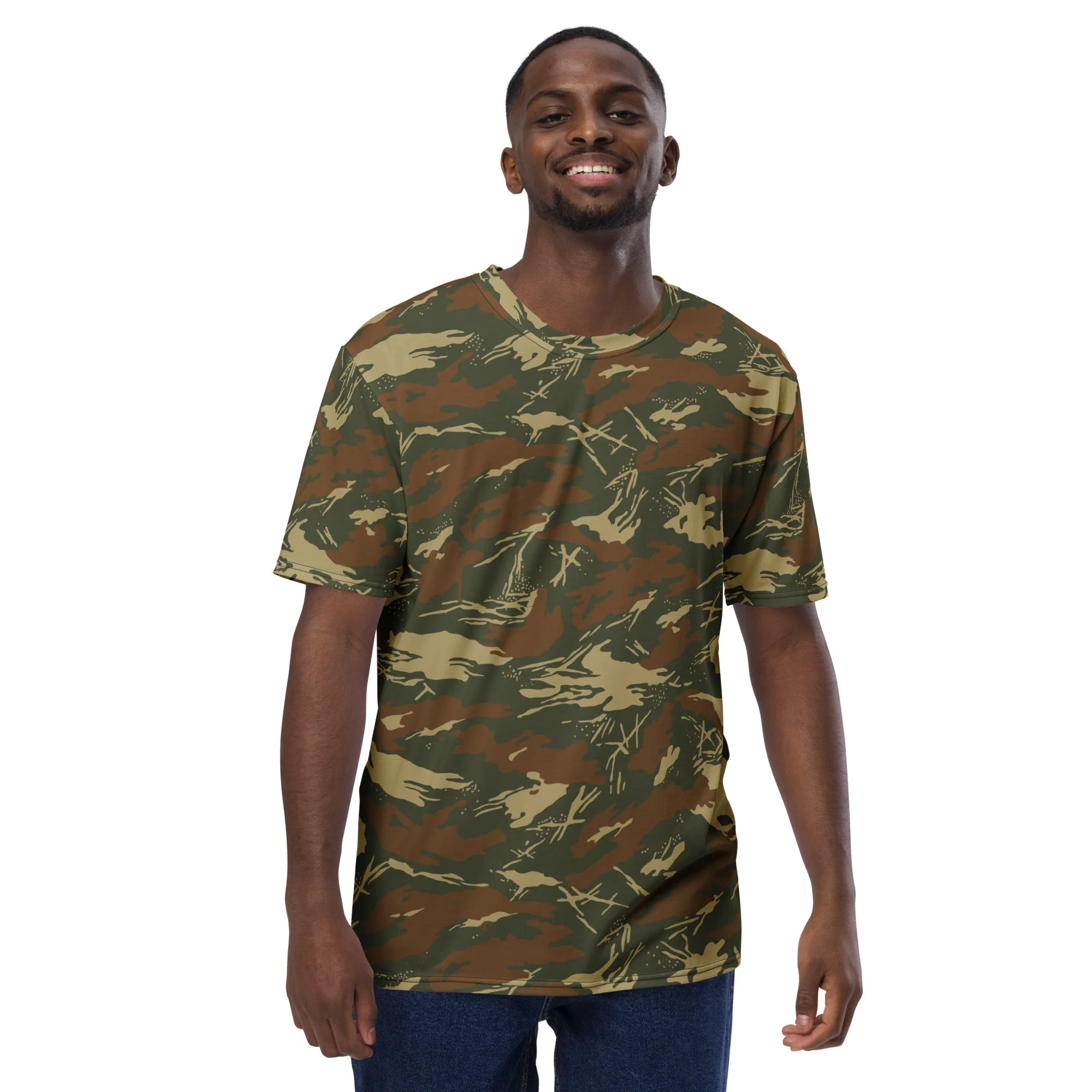 South African SWAPOL Koevoet CAMO Mens T-Shirt - Image 3
