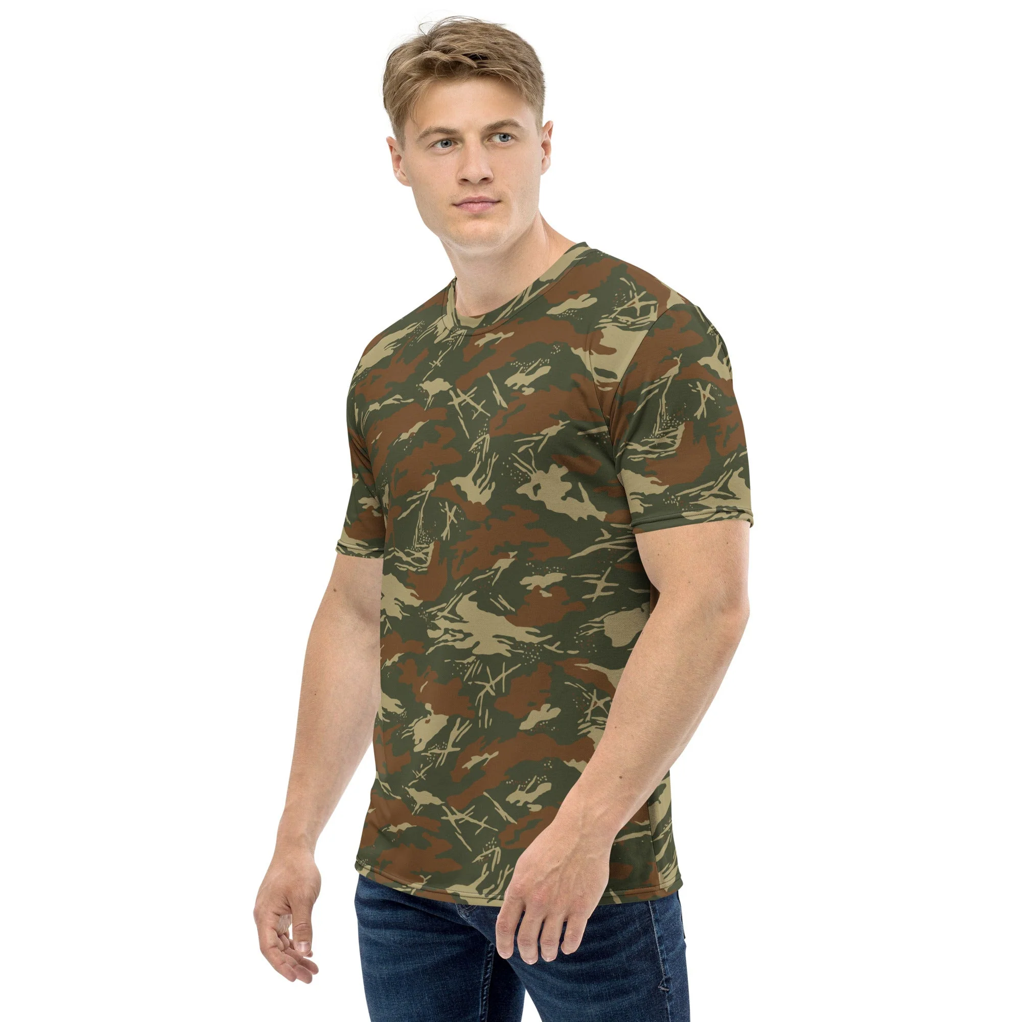 South African SWAPOL Koevoet CAMO Mens T-Shirt - Image 4