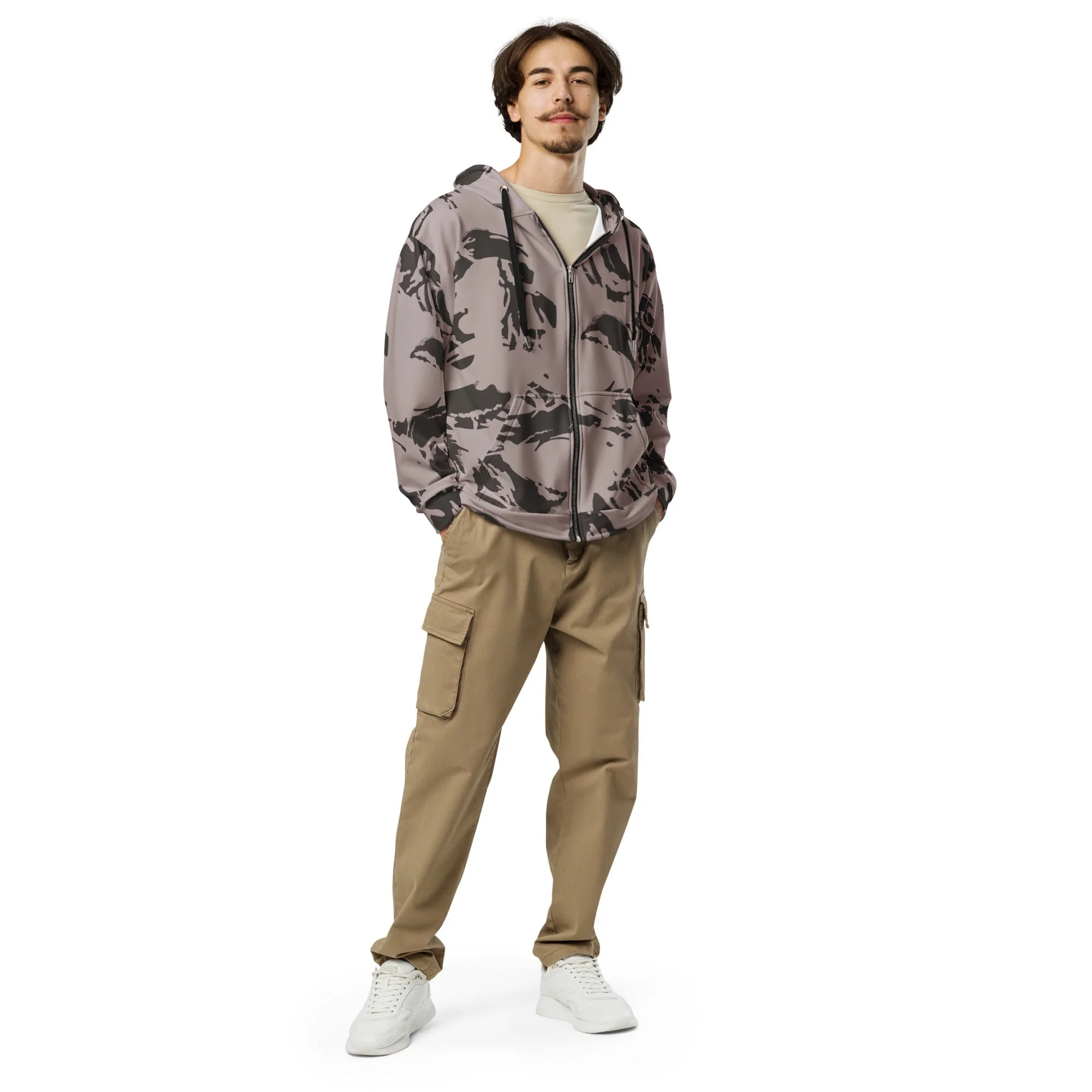 South African DPM Special Police CAMO Unisex Zip Hoodie - Image 9