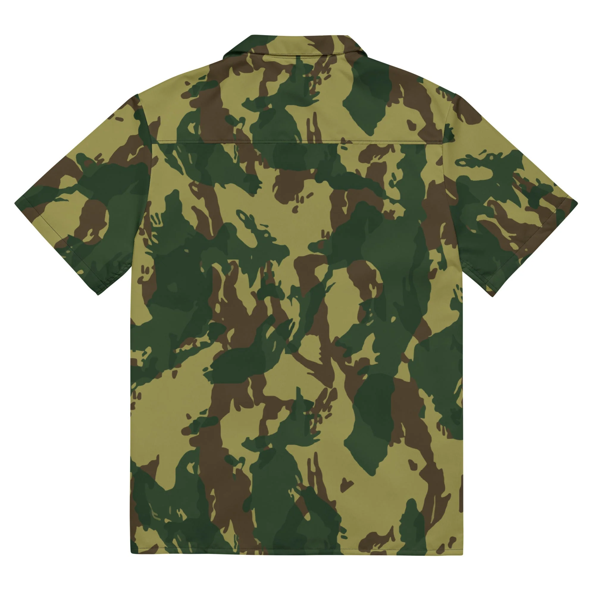Congo Denison CAMO Unisex Short-Sleeve Button Shirt - Image 5