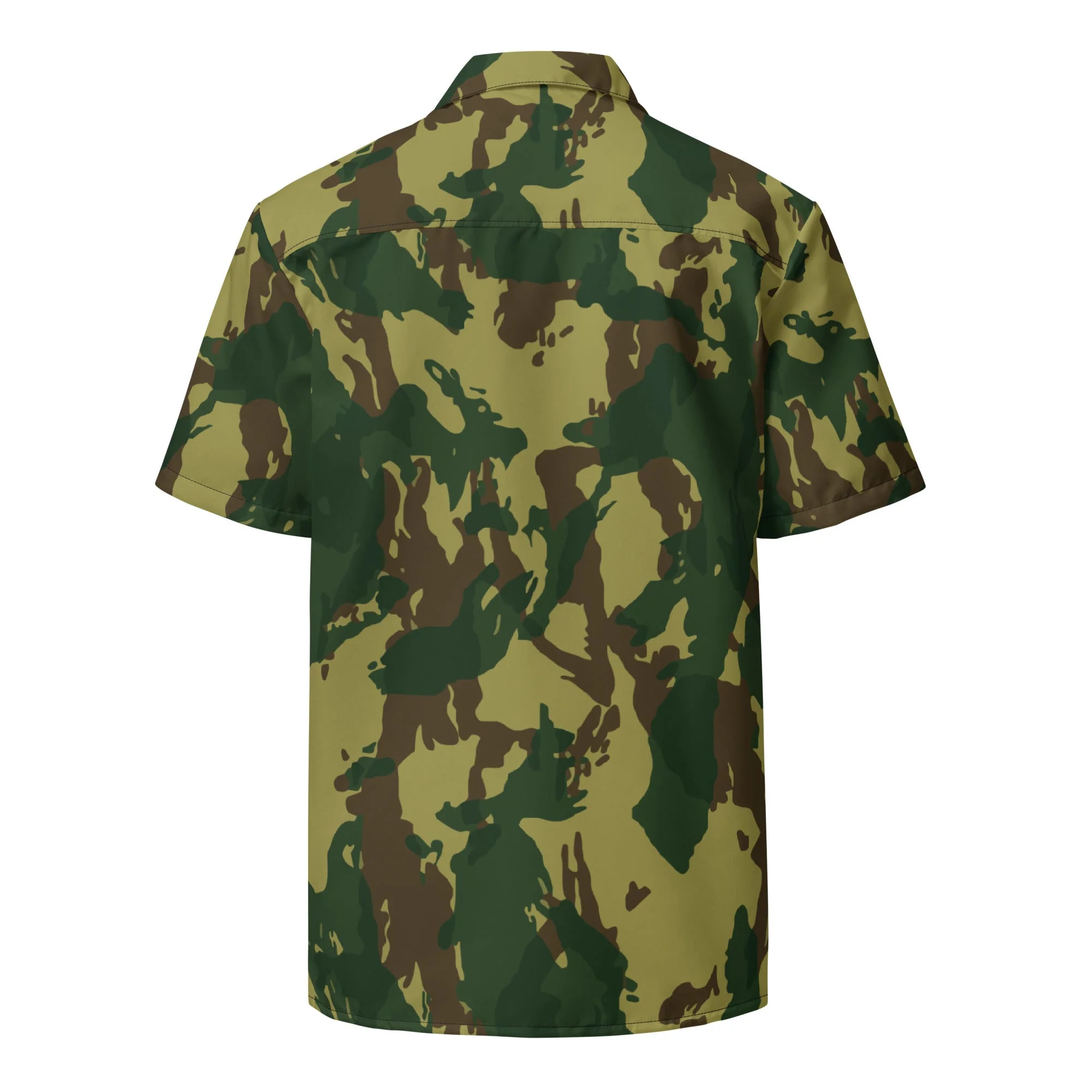 Congo Denison CAMO Unisex Short-Sleeve Button Shirt - Image 8