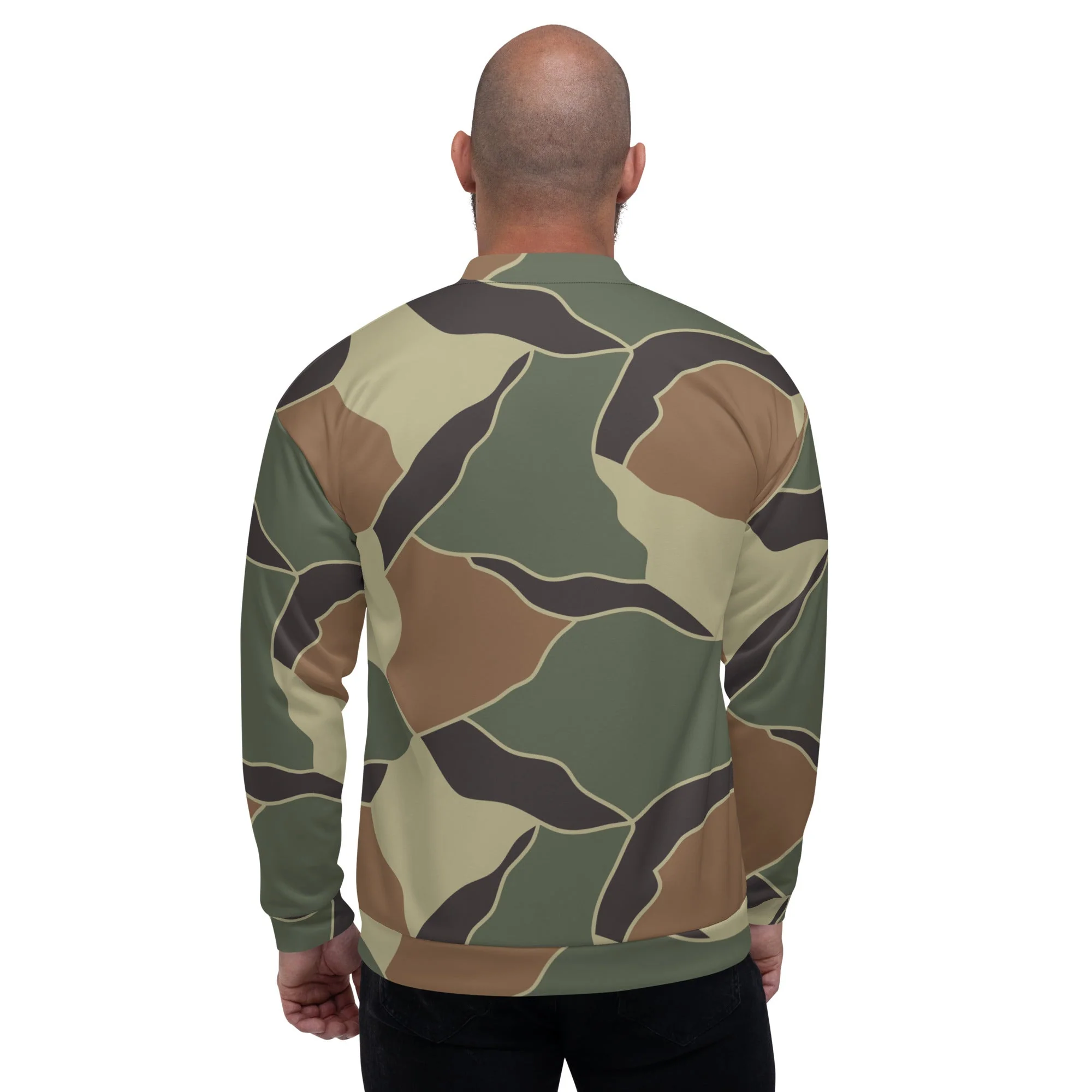 South Korean ROK Turtle Shell CAMO Unisex Bomber Jacket - Image 9