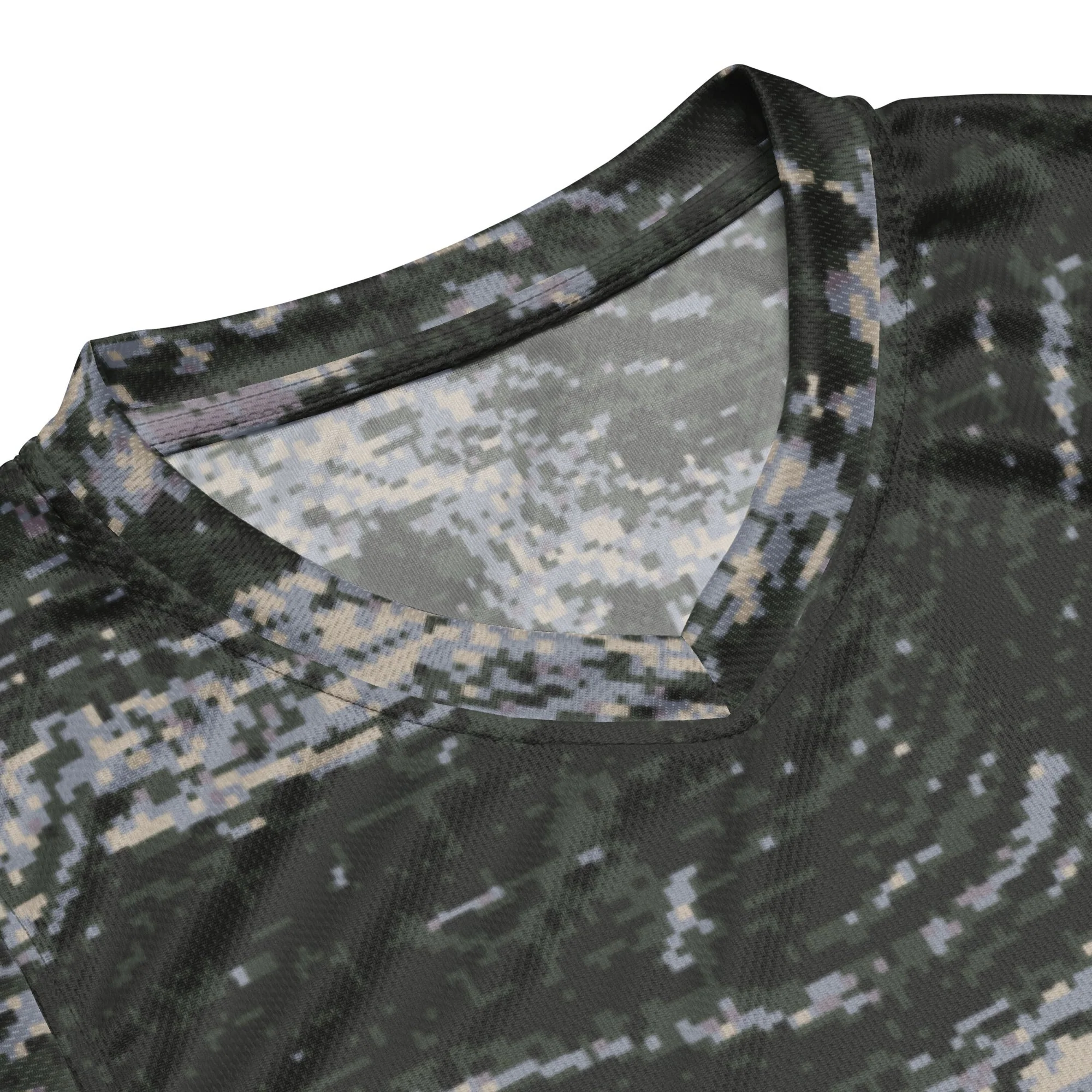 South Korean ROK Digital Tiger Stripe CAMO Unisex Basketball Jersey - Image 4