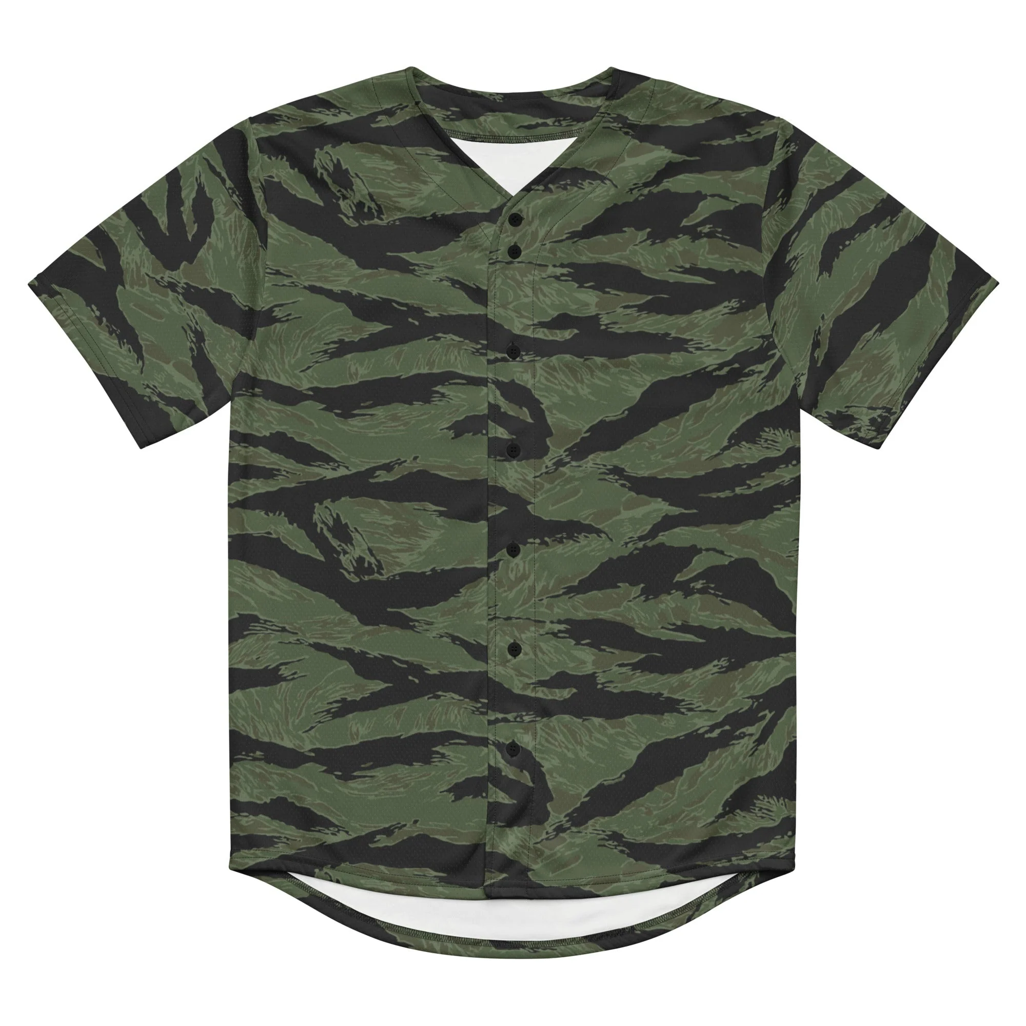 South Vietnamese ARVN Tiger Stripe CAMO Unisex Baseball Jersey - Image 12