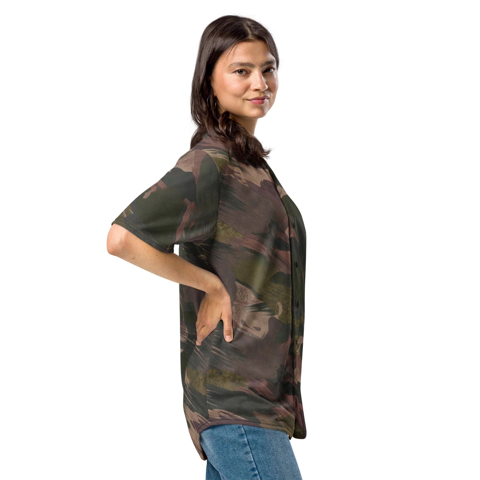 South Vietnamese DPM ARVN Airborne Brushstroke CAMO Unisex Baseball Jersey - Image 12