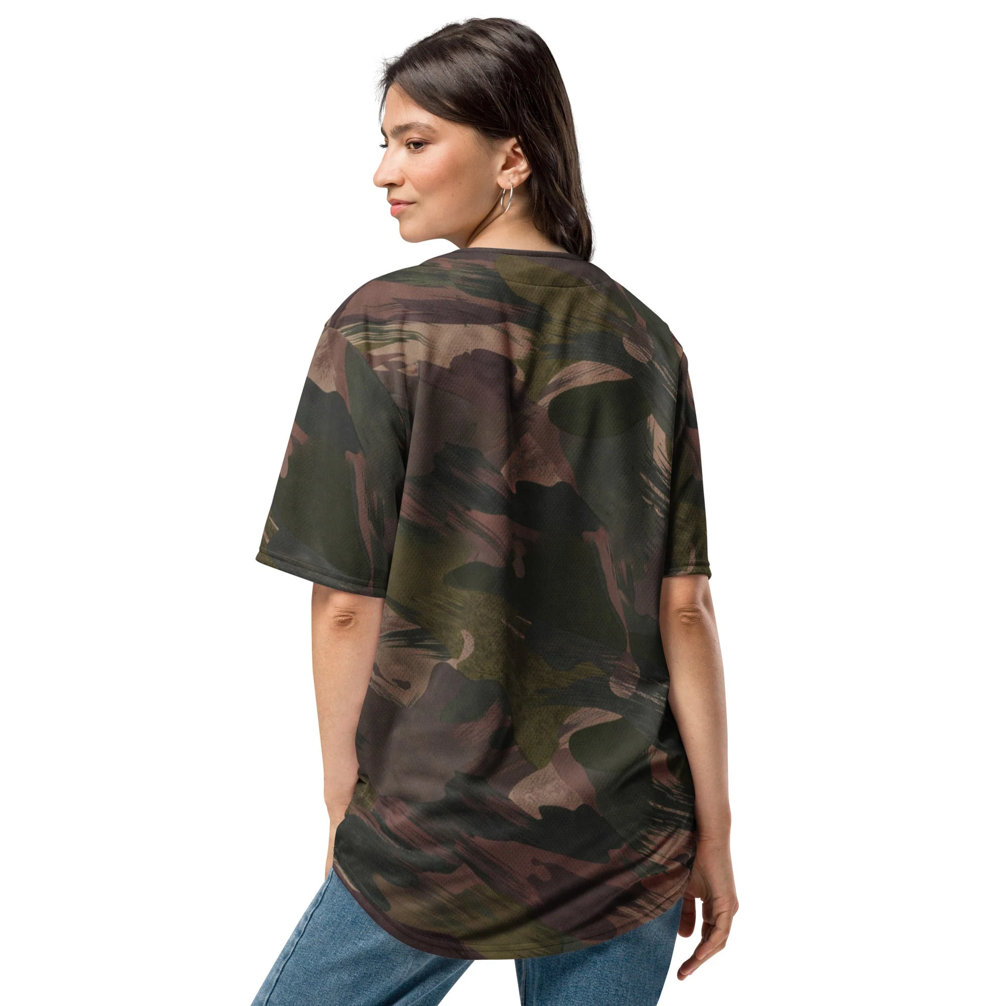 South Vietnamese DPM ARVN Airborne Brushstroke CAMO Unisex Baseball Jersey - Image 14