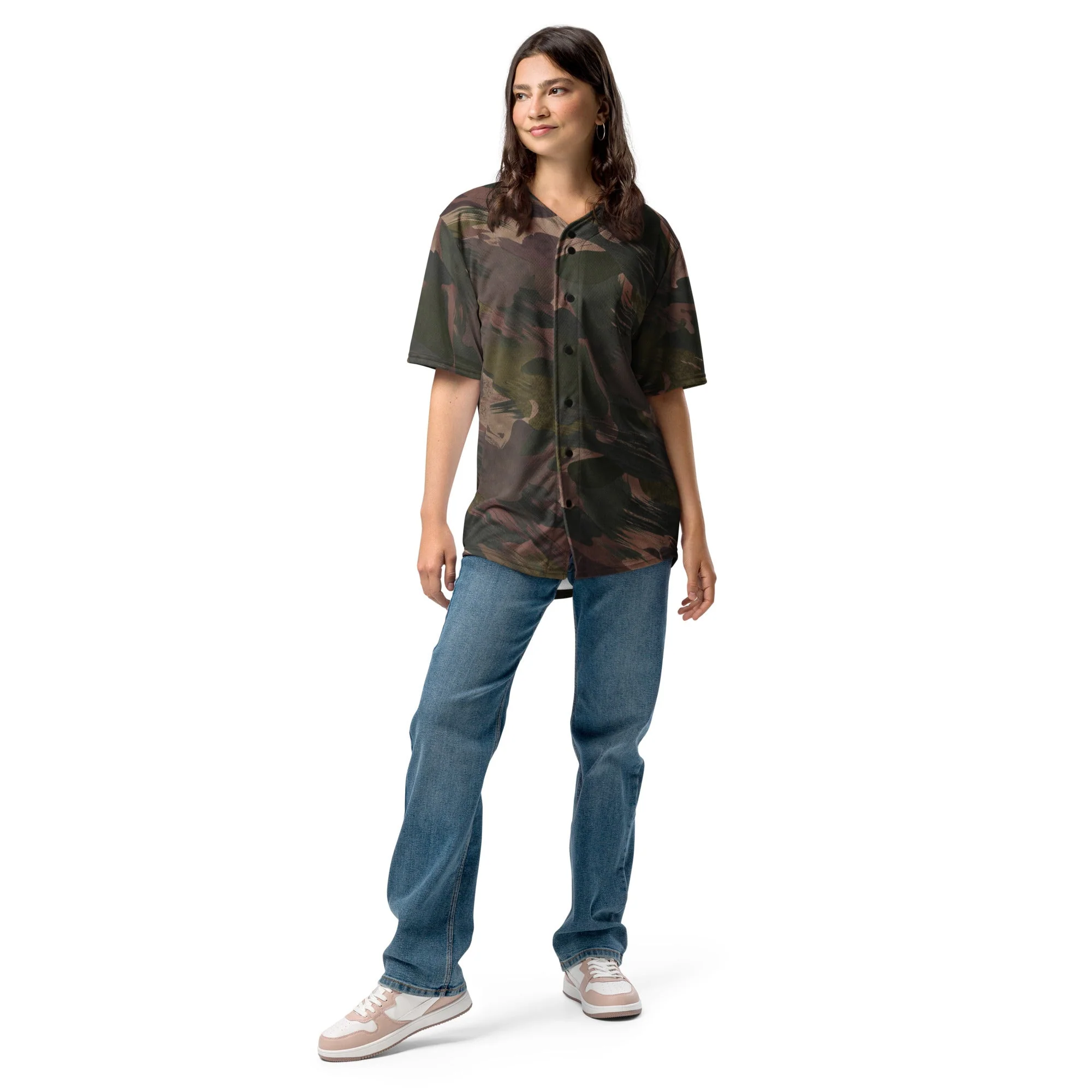 South Vietnamese DPM ARVN Airborne Brushstroke CAMO Unisex Baseball Jersey - Image 7