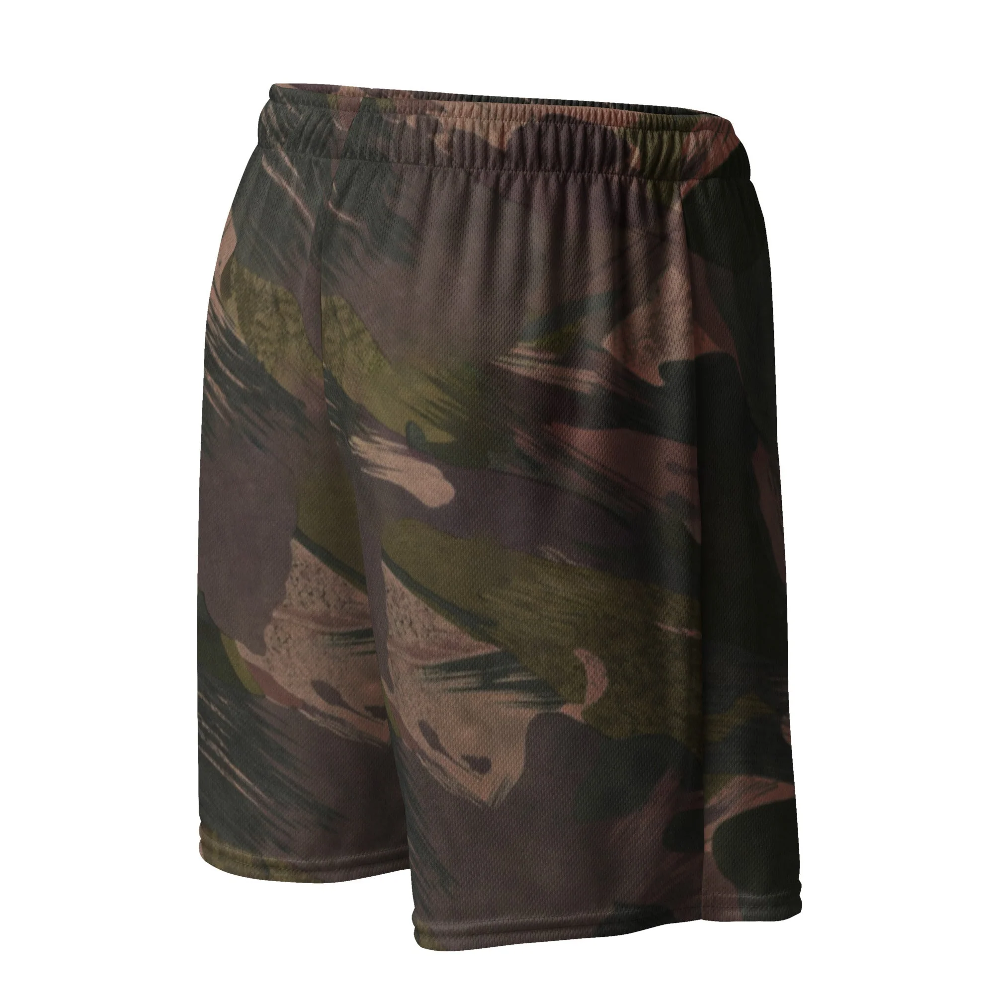 South Vietnamese DPM ARVN Airborne Brushstroke CAMO Unisex Mesh Shorts - Image 14