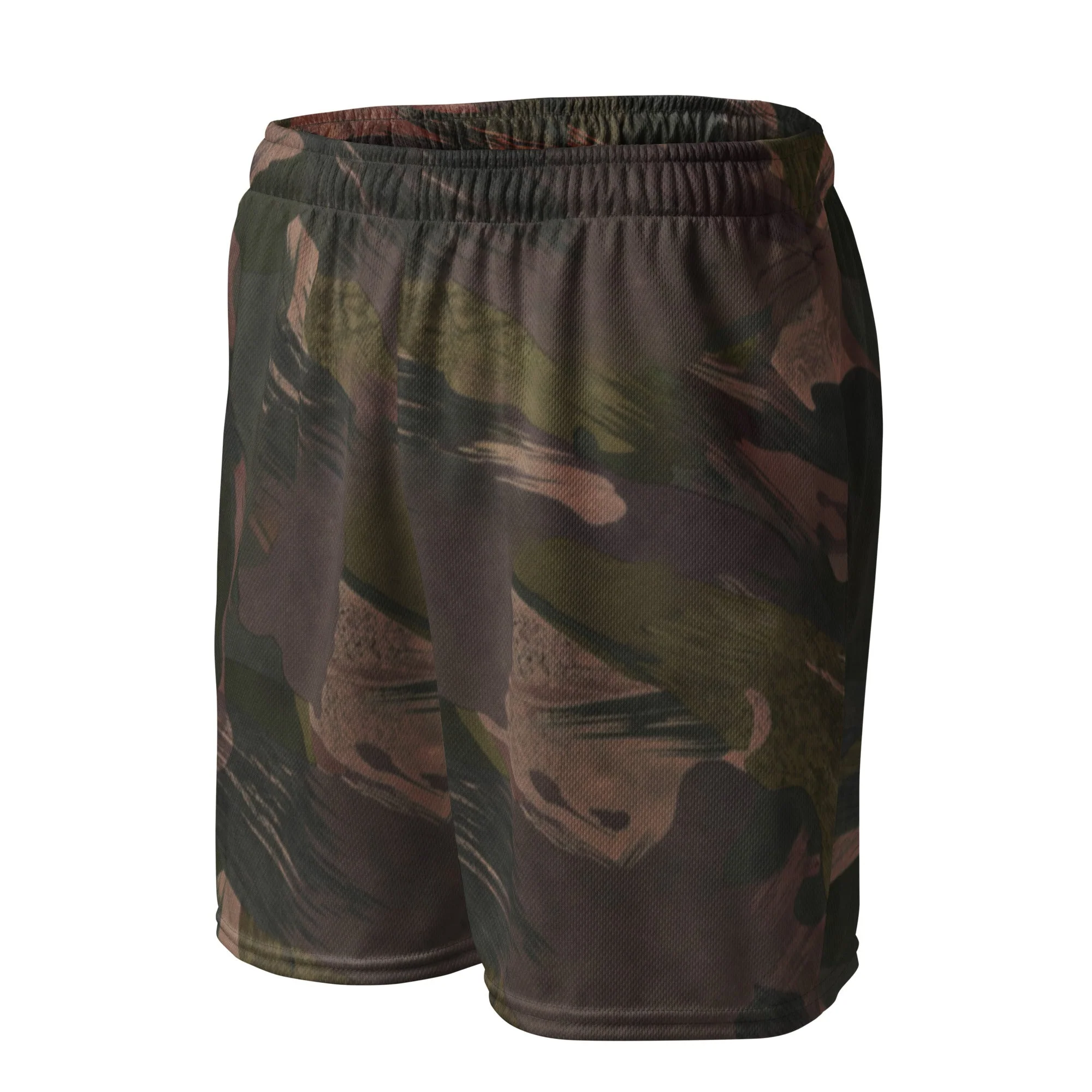 South Vietnamese DPM ARVN Airborne Brushstroke CAMO Unisex Mesh Shorts - Image 6