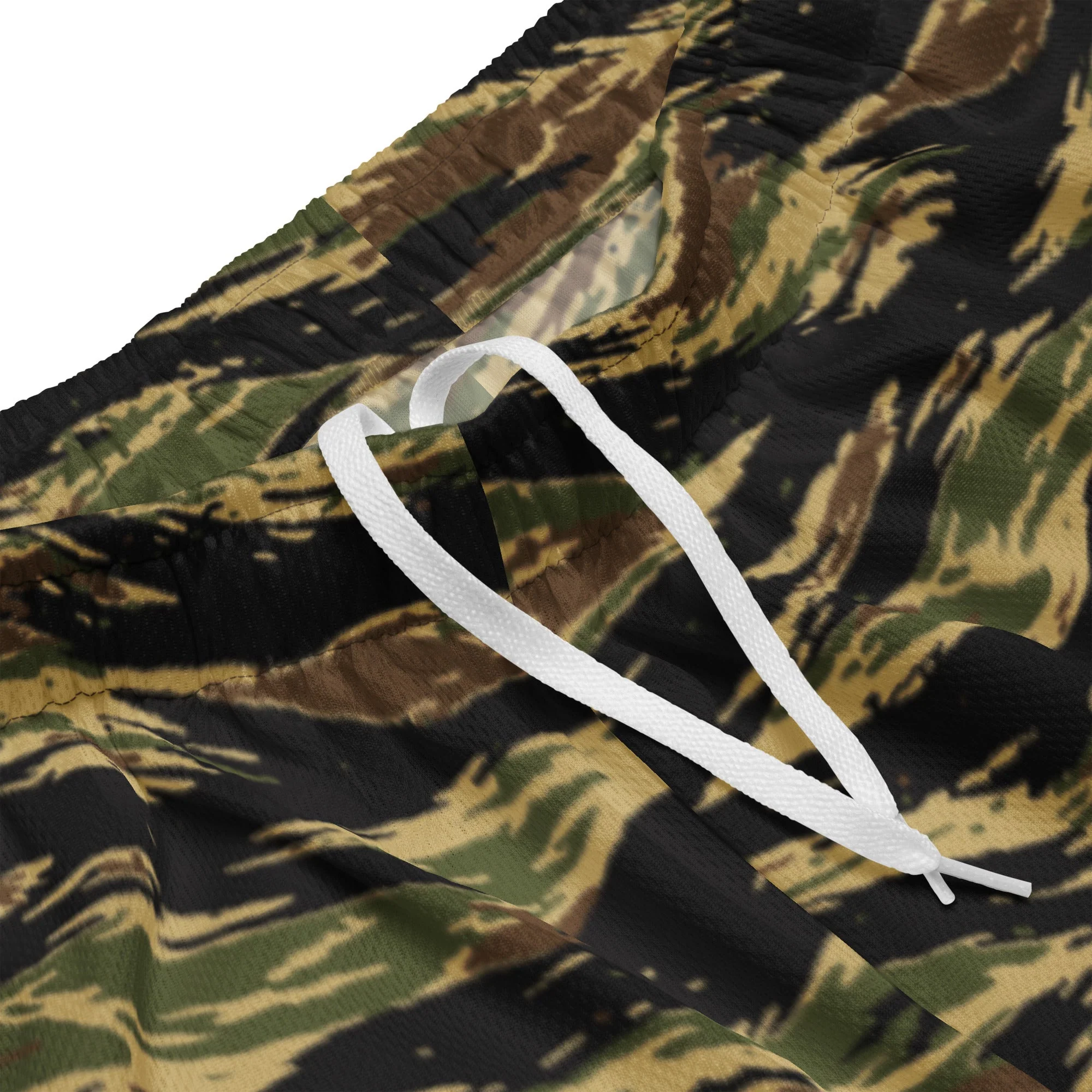 South Vietnamese Early War Tiger Stripe CAMO Unisex Mesh Shorts - Image 10