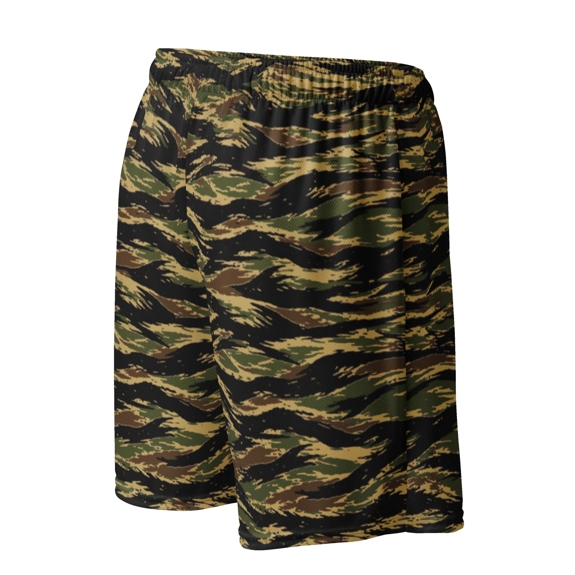 South Vietnamese Early War Tiger Stripe CAMO Unisex Mesh Shorts - Image 14