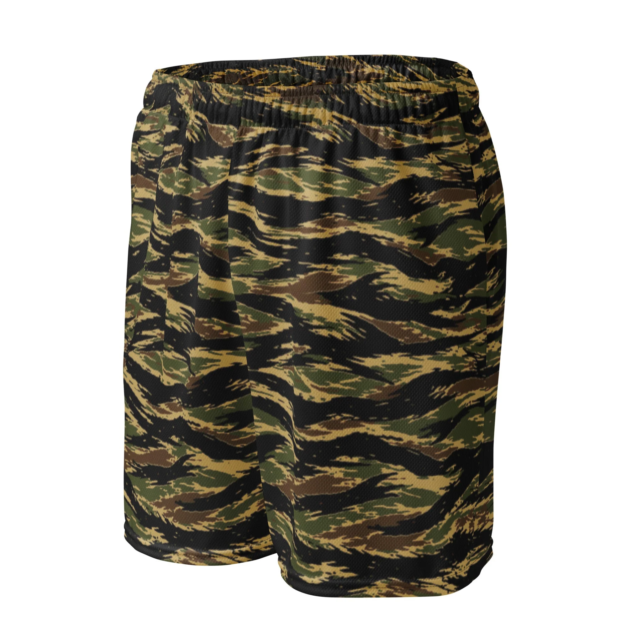 South Vietnamese Early War Tiger Stripe CAMO Unisex Mesh Shorts - Image 6