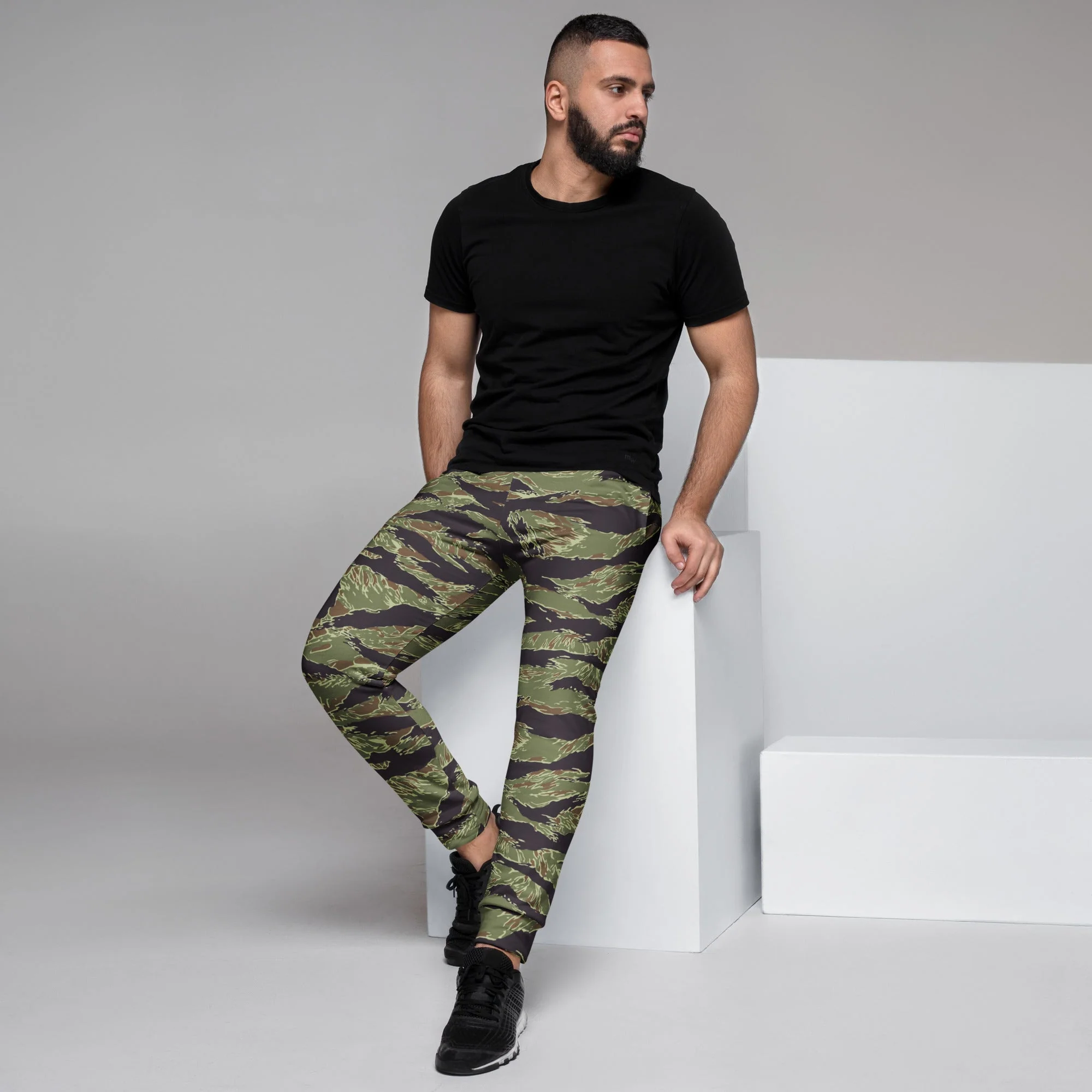 South Vietnamese Marine Corps Tiger Stripe CAMO Mens Joggers - Image 2