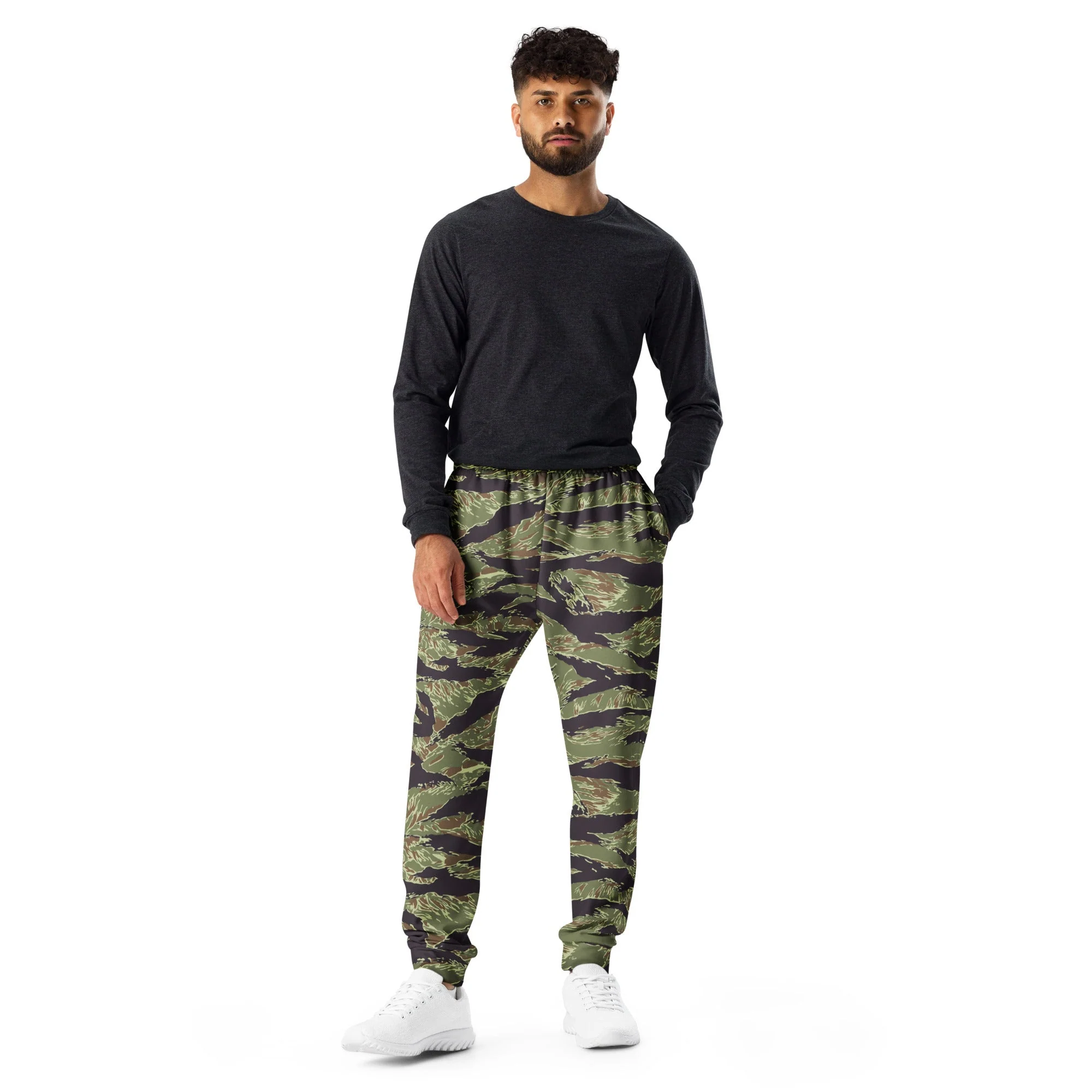 South Vietnamese Marine Corps Tiger Stripe CAMO Mens Joggers - Image 3