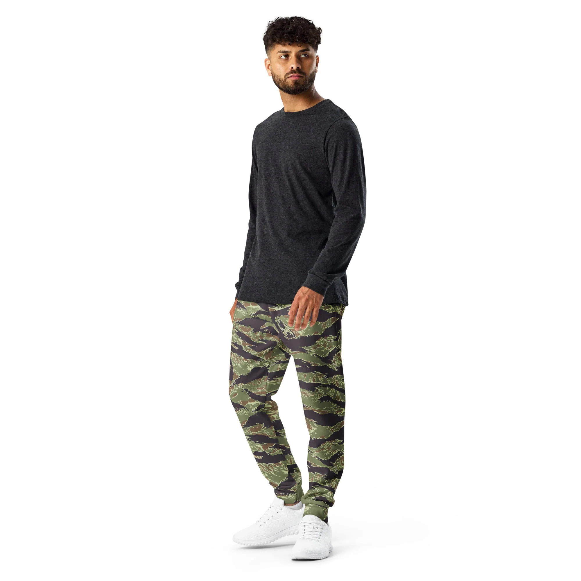 South Vietnamese Marine Corps Tiger Stripe CAMO Mens Joggers - Image 4