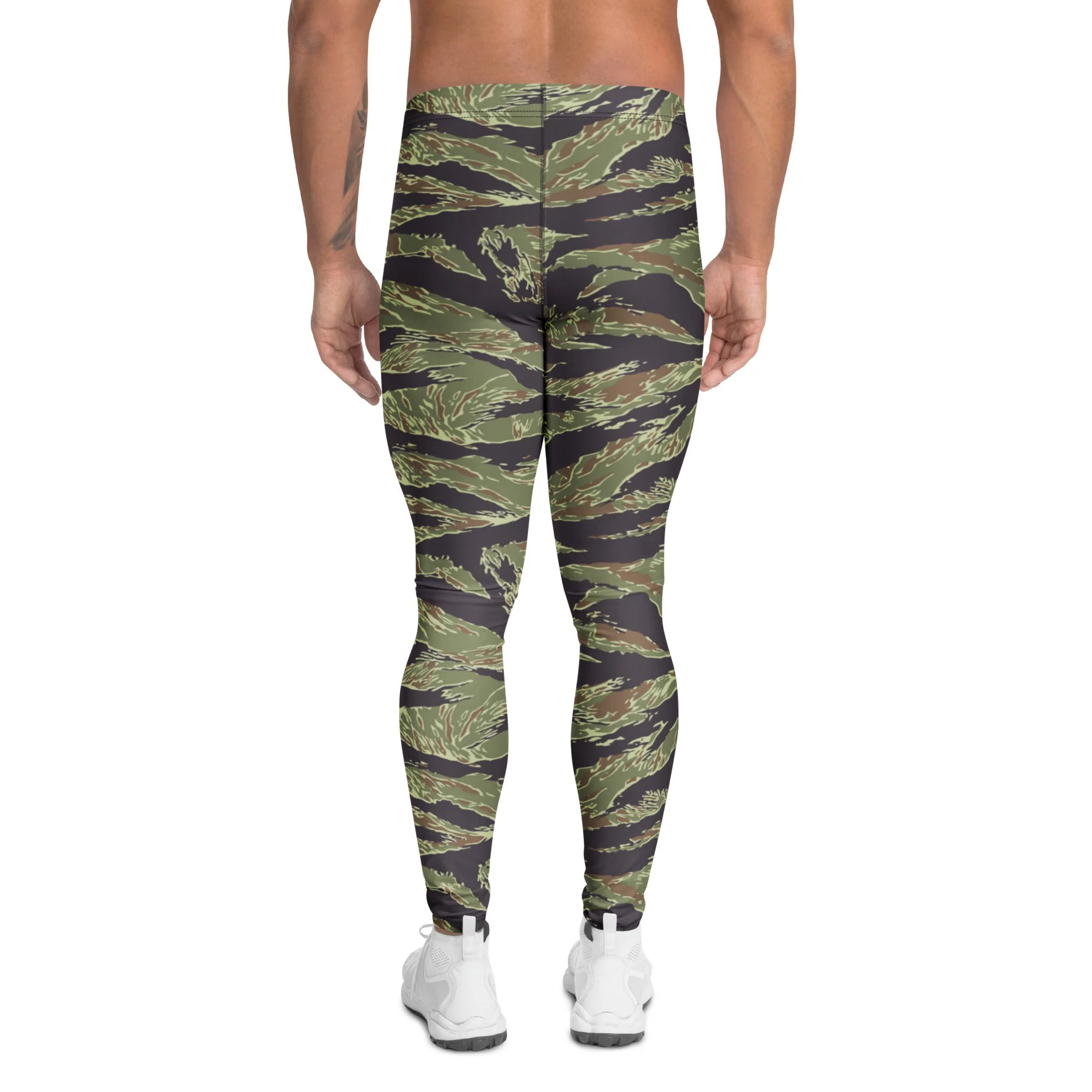 South Vietnamese Marine Corps Tiger Stripe CAMO Mens Leggings - Image 2