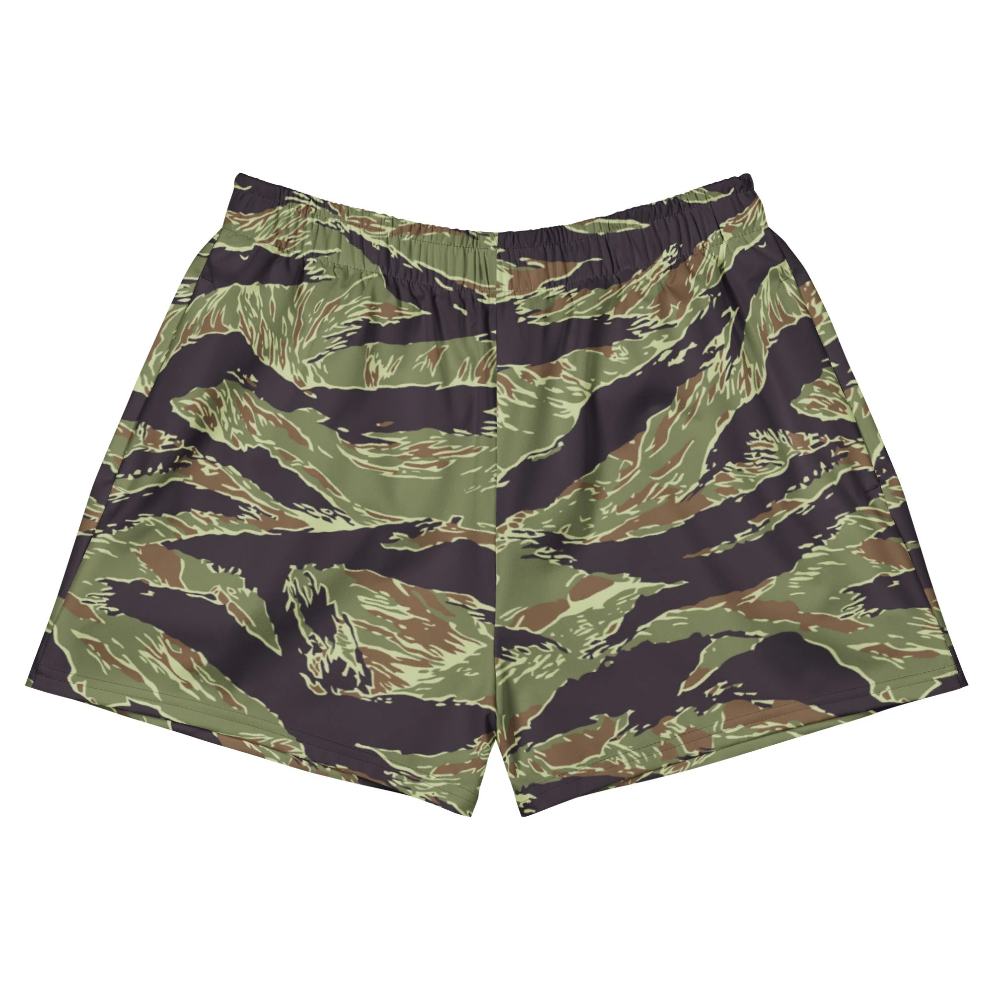 South Vietnamese Marine Corps Tiger Stripe CAMO Unisex Athletic Shorts - Image 9