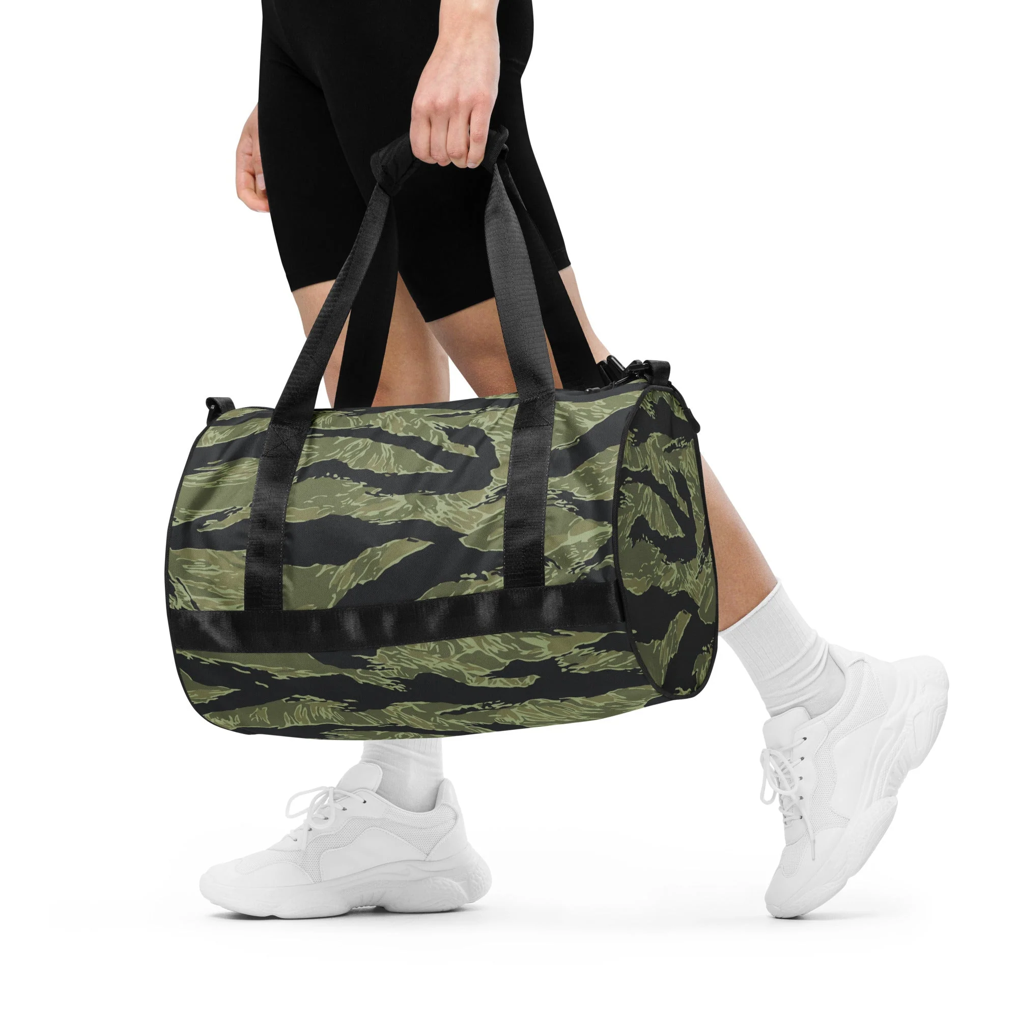 South Vietnamese Sea Wave Tiger Stripe CAMO Gym Bag - Image 4