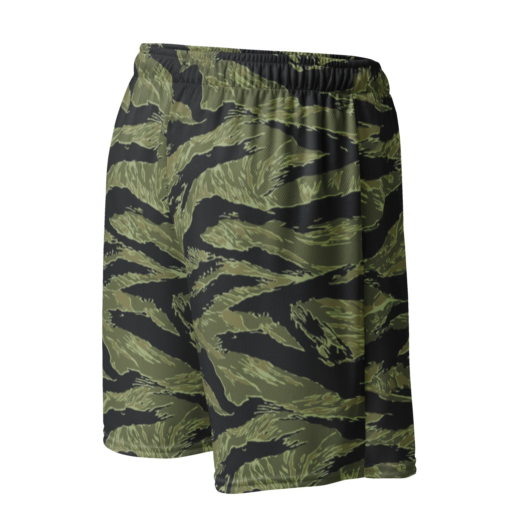South Vietnamese Sea Wave Tiger Stripe CAMO Unisex Mesh Shorts - Image 14