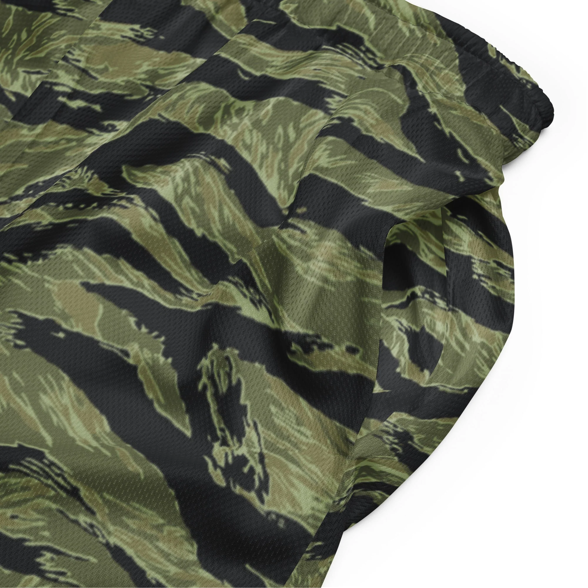 South Vietnamese Sea Wave Tiger Stripe CAMO Unisex Mesh Shorts - Image 17