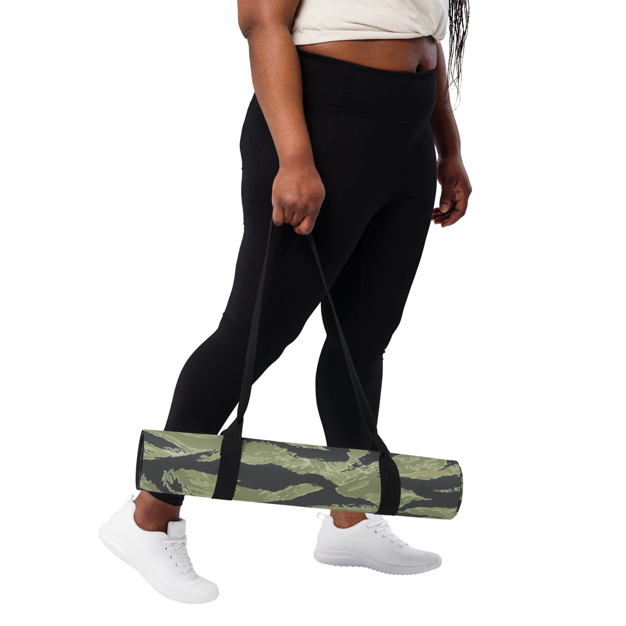 South Vietnamese Sea Wave Tiger Stripe CAMO Yoga Mat - Image 5