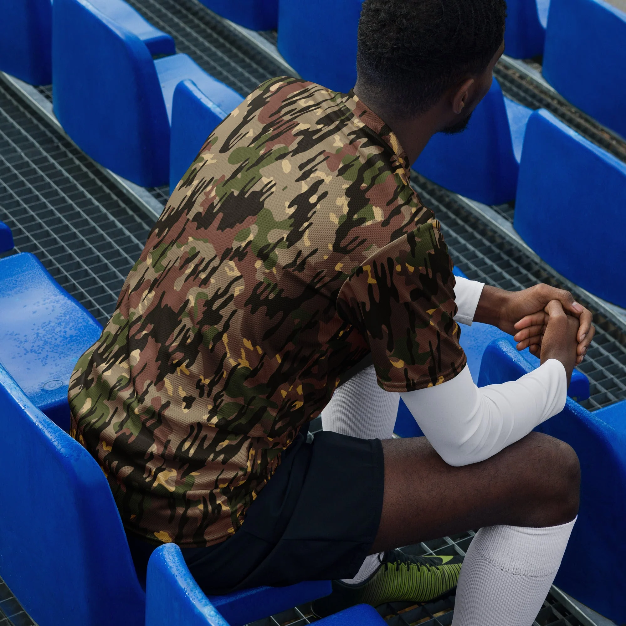 Spanish Rocosos Guerrillero CAMO Unisex Sports Jersey - Image 13