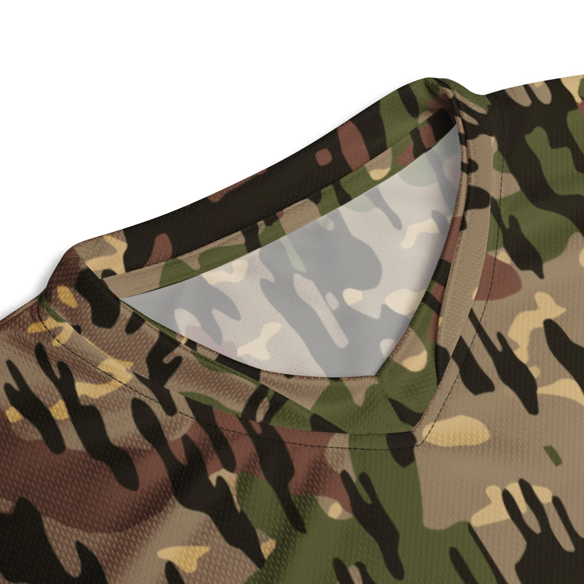 Spanish Rocosos Guerrillero CAMO Unisex Sports Jersey - Image 3