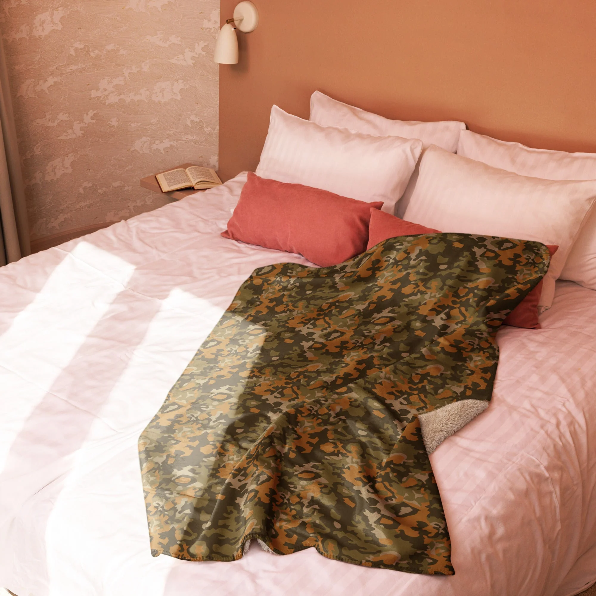 Spanish Sahara CAMO Sherpa Blanket - Image 13
