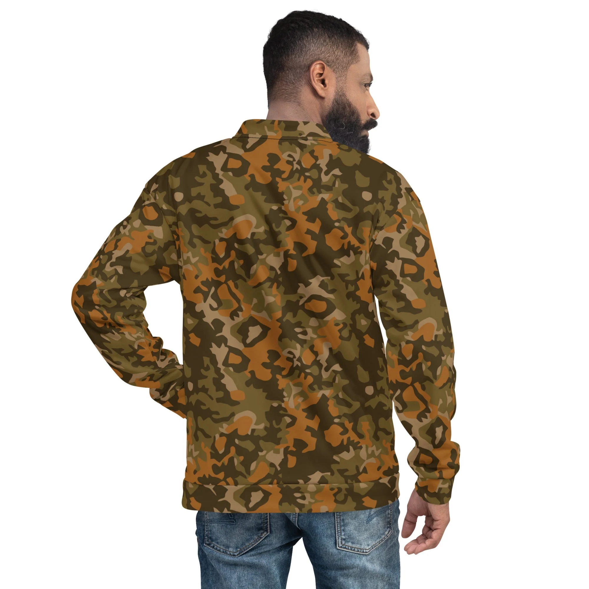 Spanish Sahara CAMO Unisex Bomber Jacket - Image 2