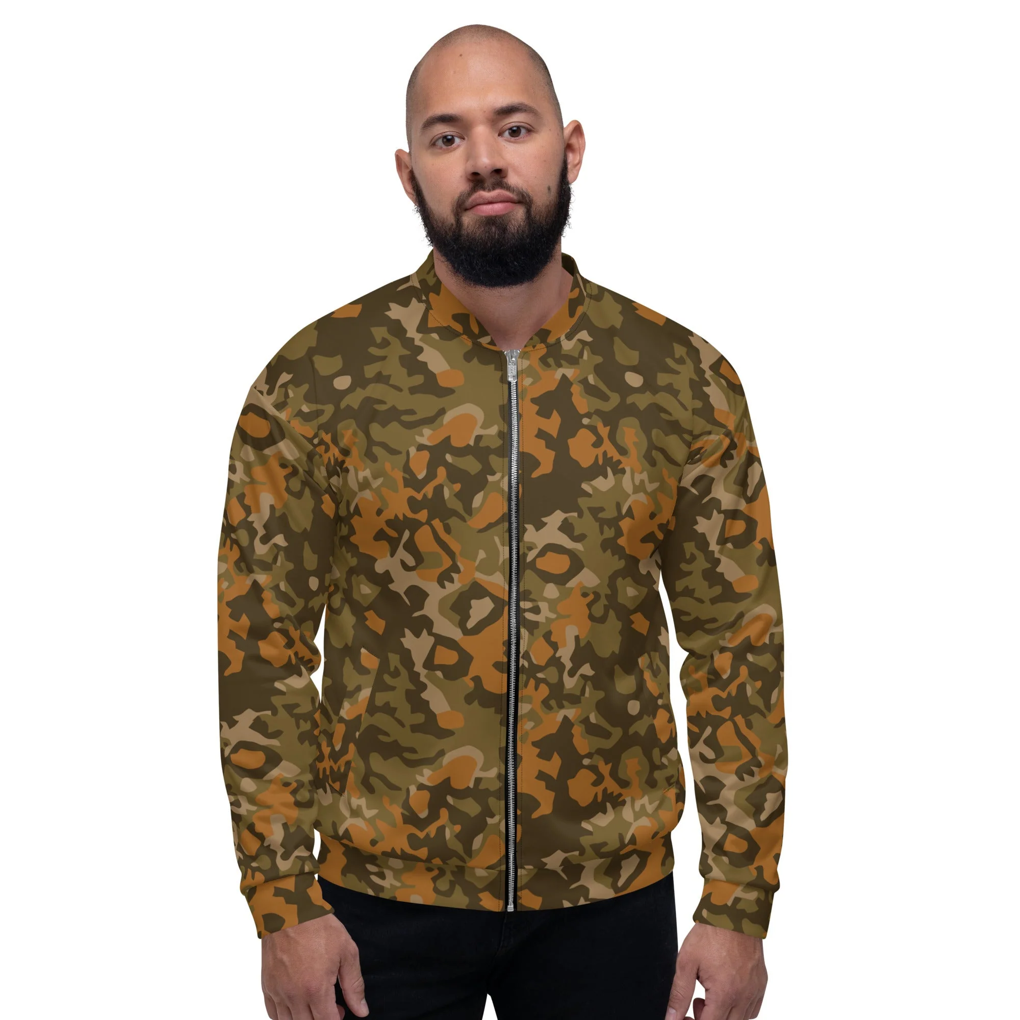 Spanish Sahara CAMO Unisex Bomber Jacket - Image 6