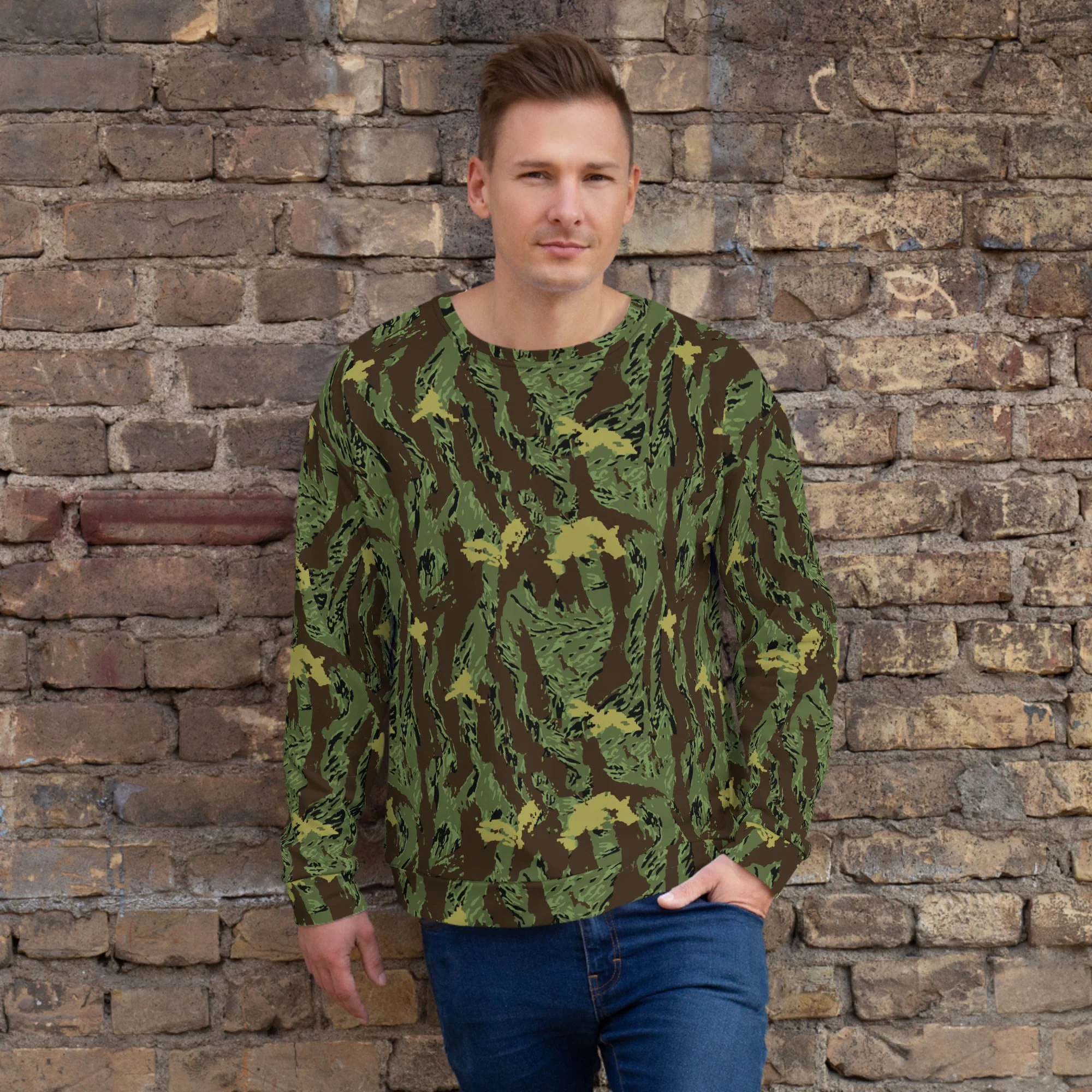 Tiger Stripe Special Purpose Canopy CAMO Unisex Sweatshirt