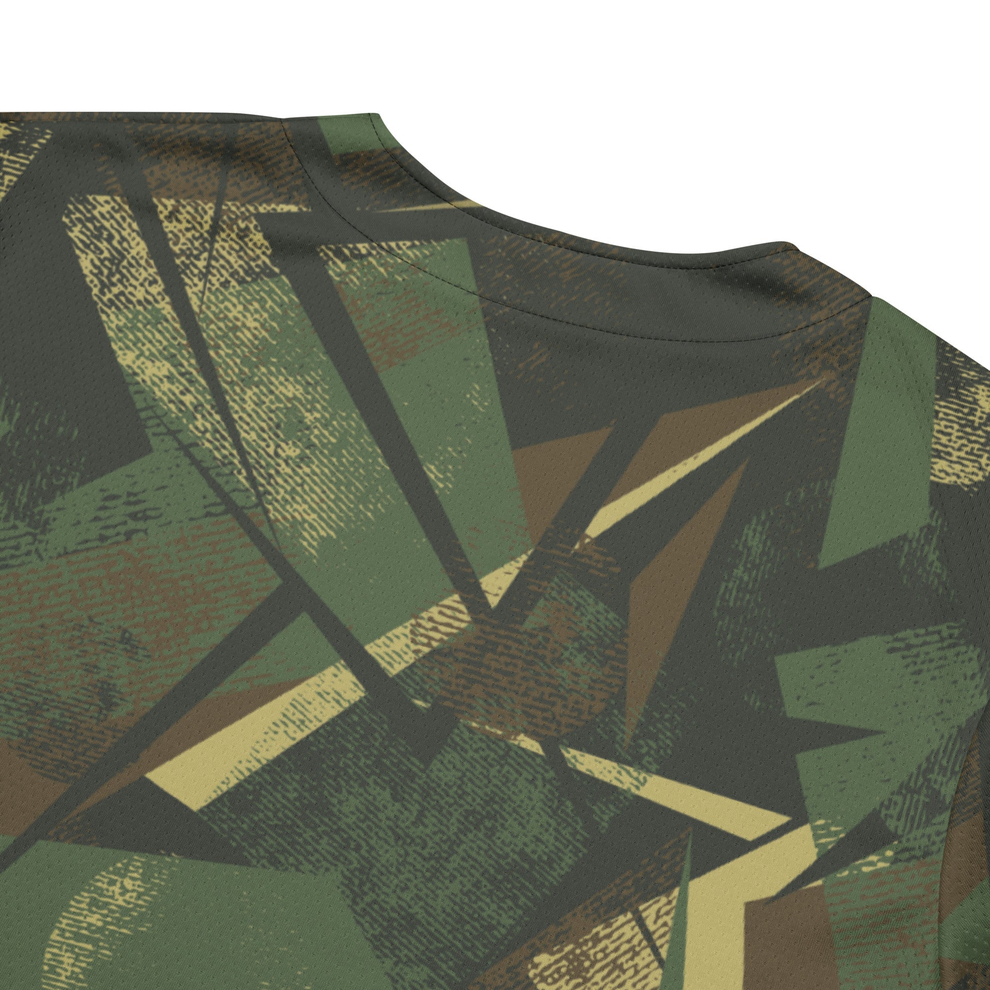 Splinter Vector Jungle CAMO Unisex Baseball Jersey - Image 5